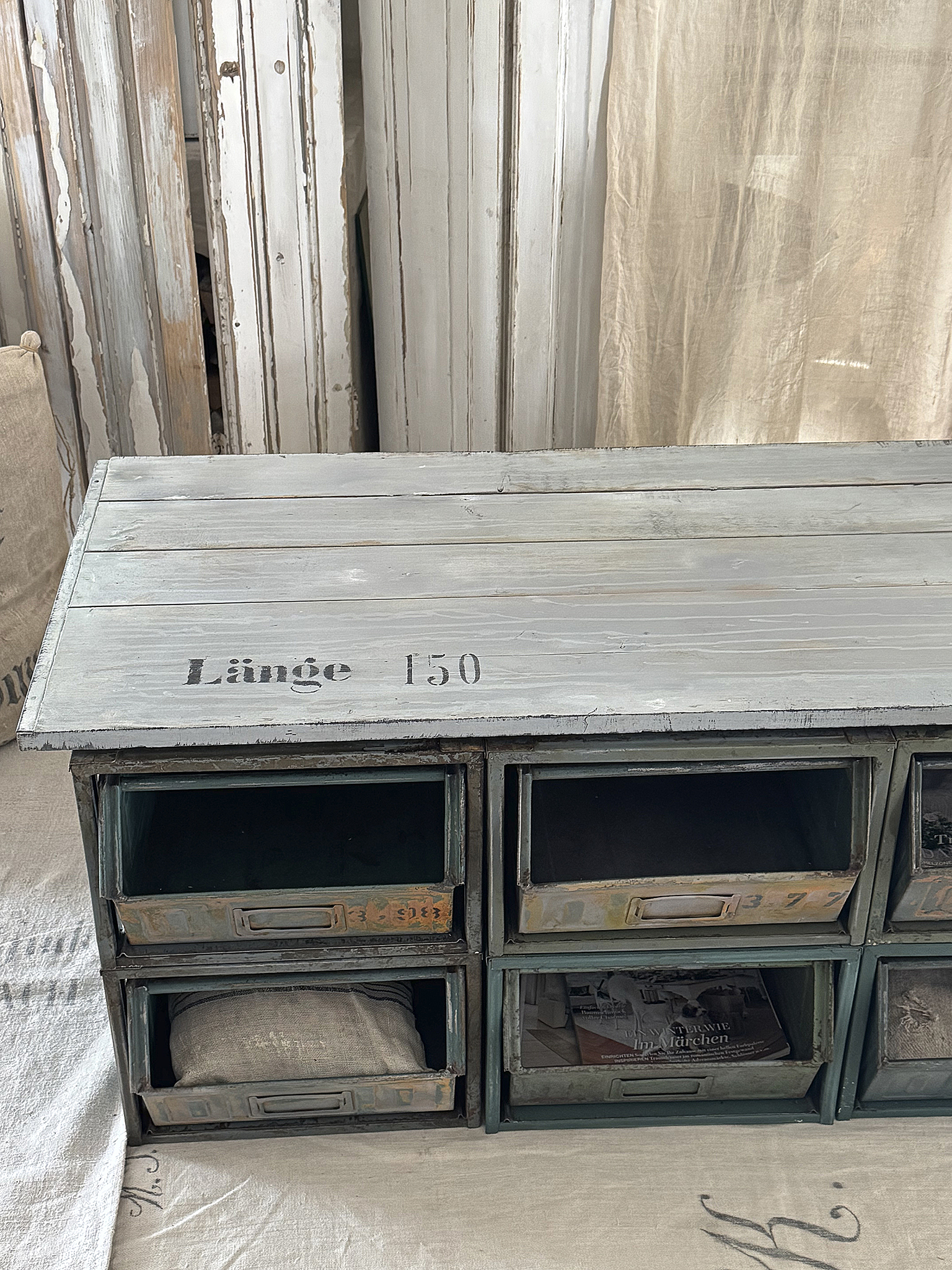 Coole Vintage-Schüttenbank – Ein echtes Unikat für Liebhaber! ***