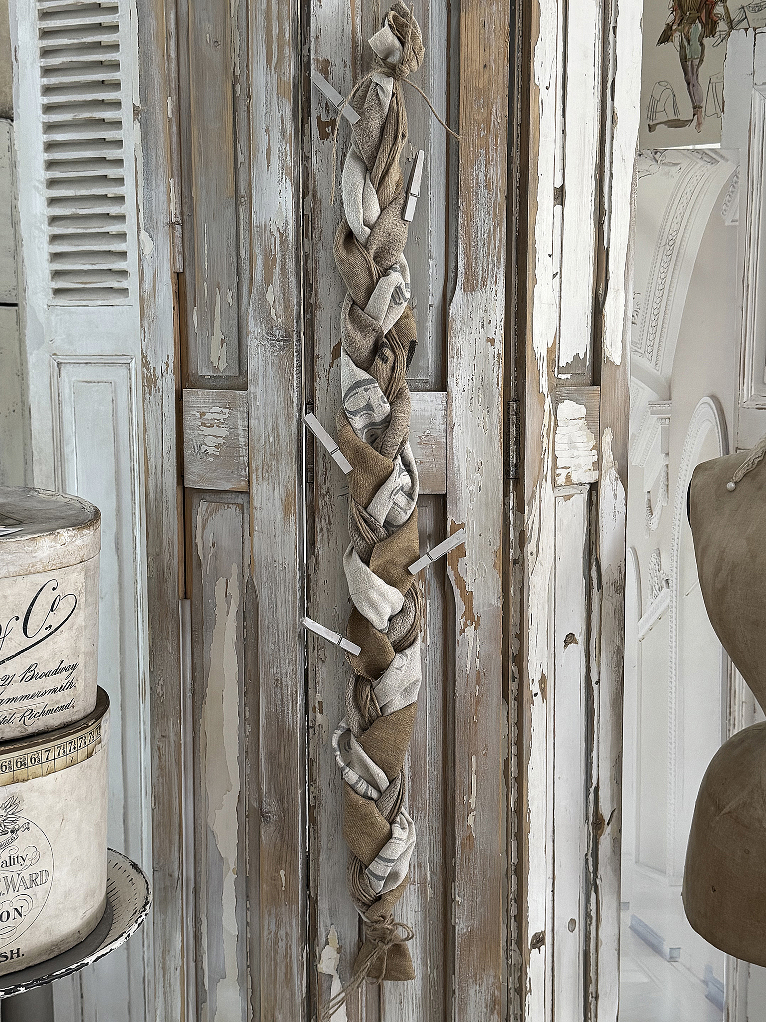 Mehlsackzopf/Memoboard-Brocante2***