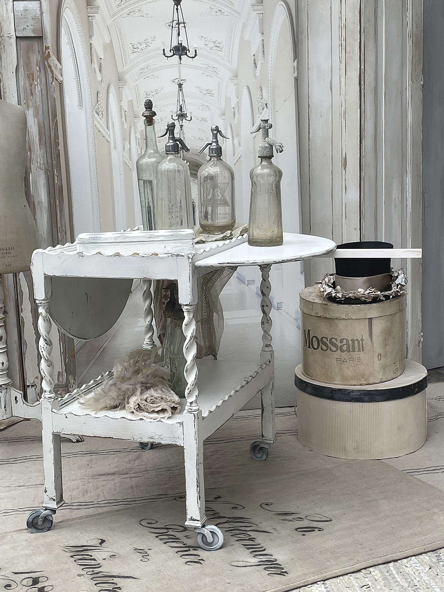 Antiker Klapp/Servierwagen Shabby*** Antiker Klapp/Servierwagen Shabby***