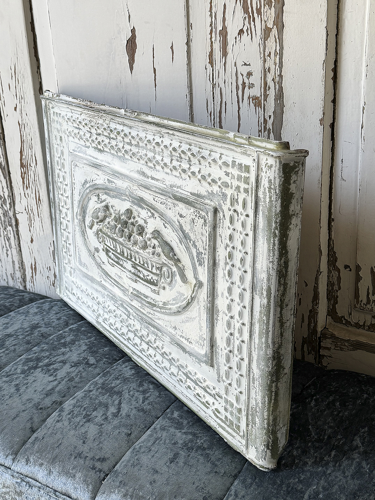 Jugendstil Ofenplatte aus Gusseisen***