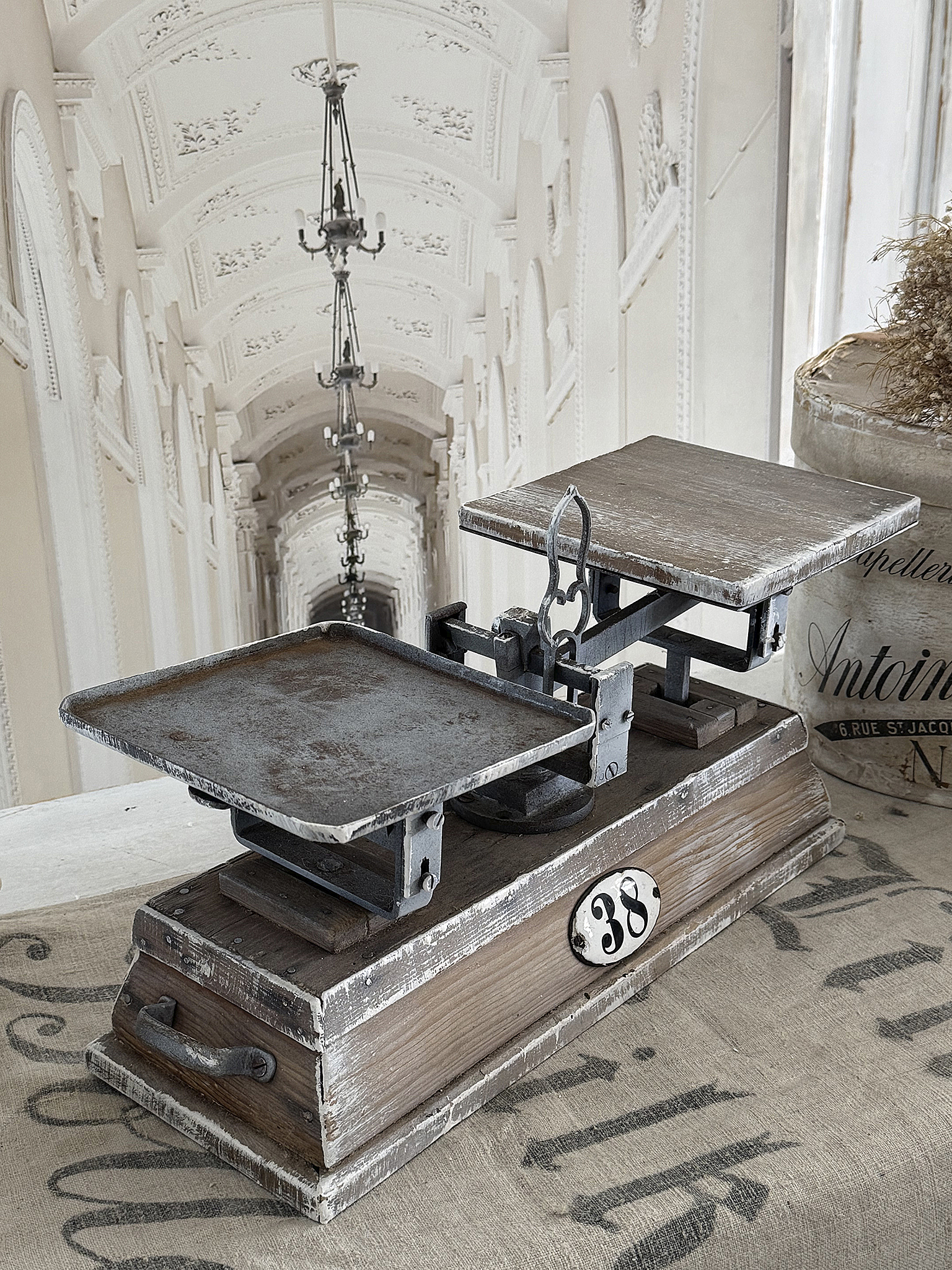 Alte Balkenwaage Nr. 38 – seltenes Vintage-Exemplar***