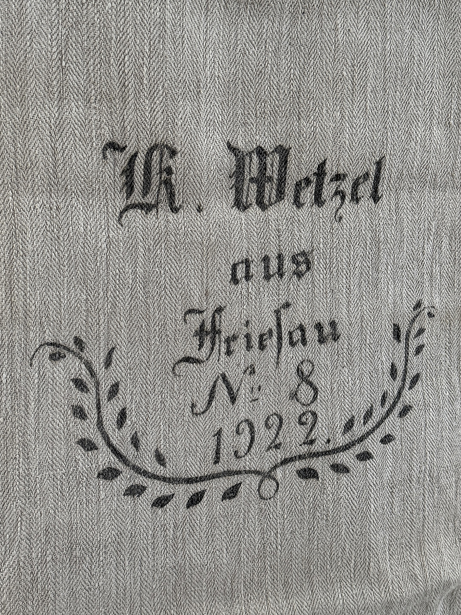 Alter Getreide/Leinensack/1922** Alter Getreide/Leinensack/1922**