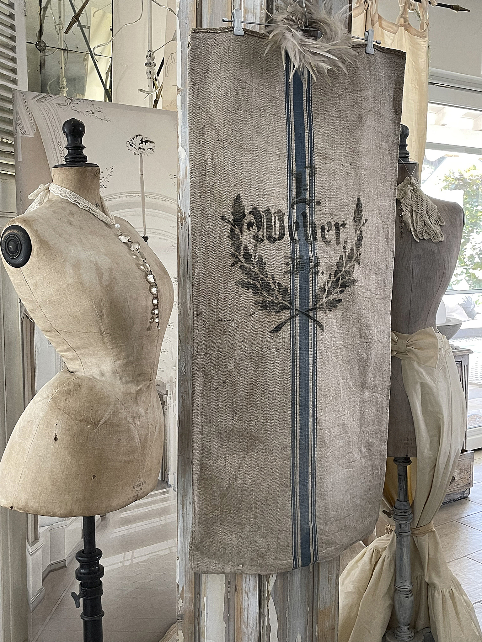 Alter Leinensack/ Mehlsack Weber*** Alter Leinensack/ Mehlsack Weber***