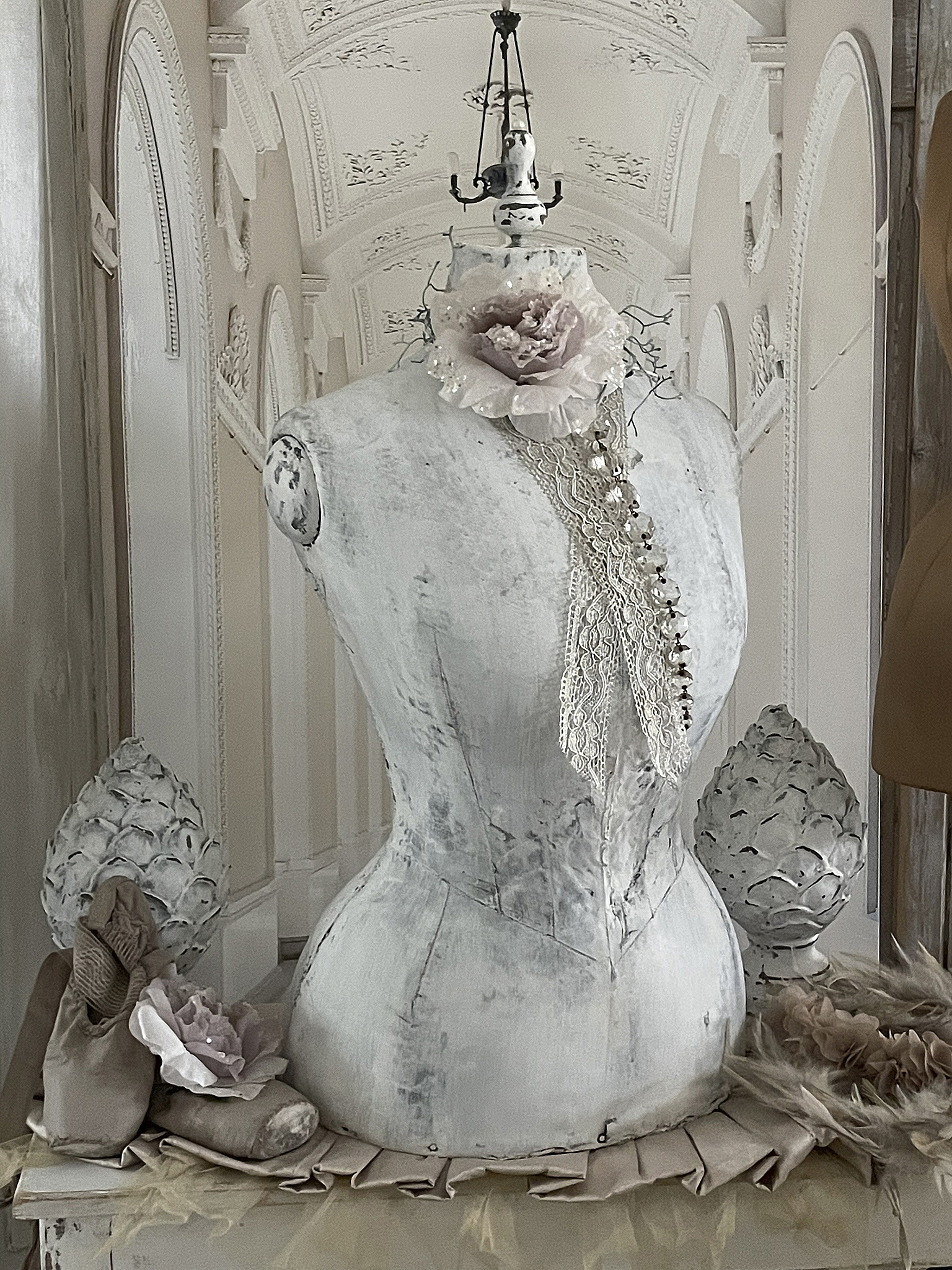 Antike Schneiderpuppe / Torso Wespentaille*** Antike Schneiderpuppe / Torso Wespentaille***