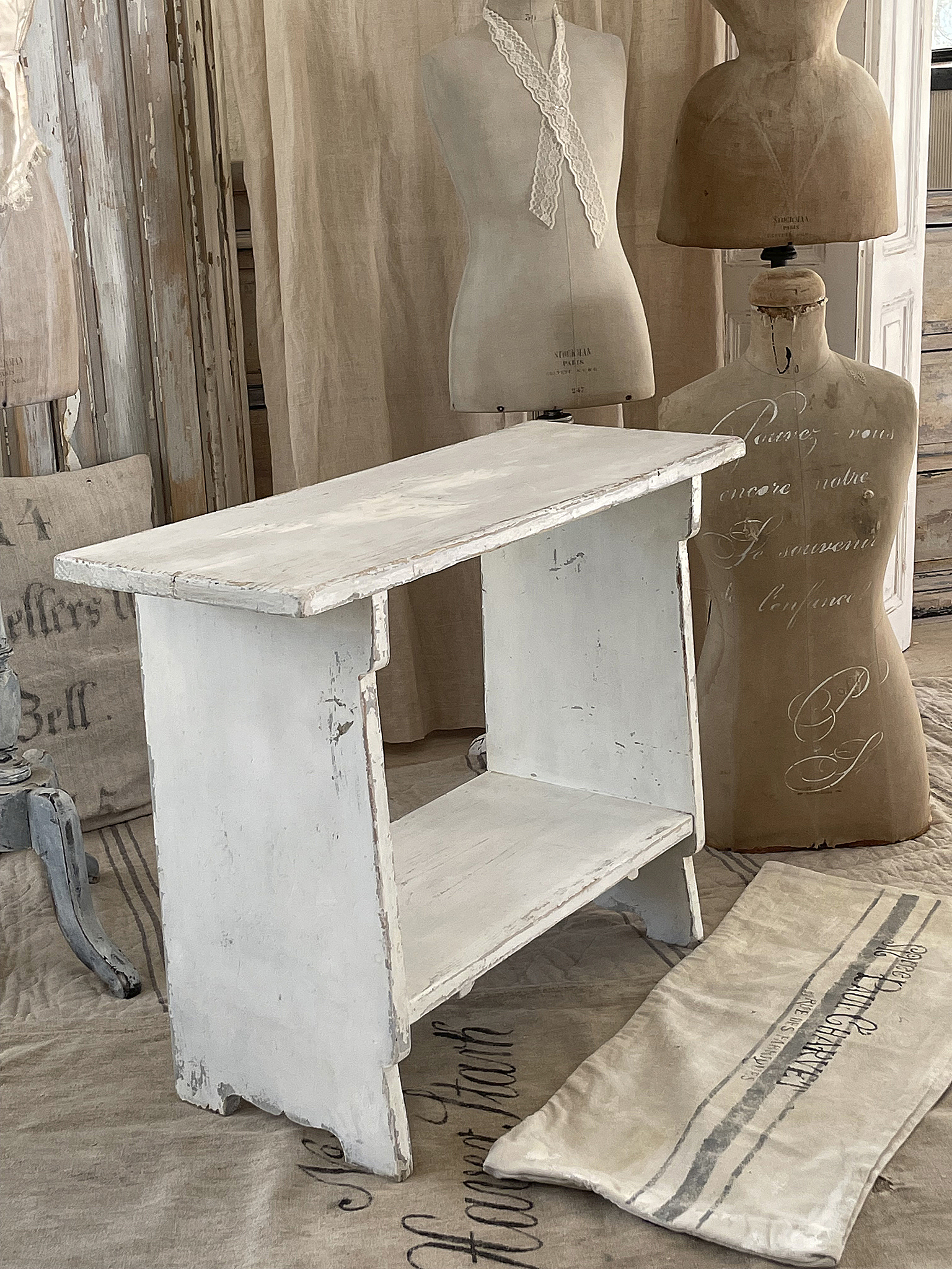 Alte Ofenbank Shabby-chic*** Alte Ofenbank Shabby-chic***
