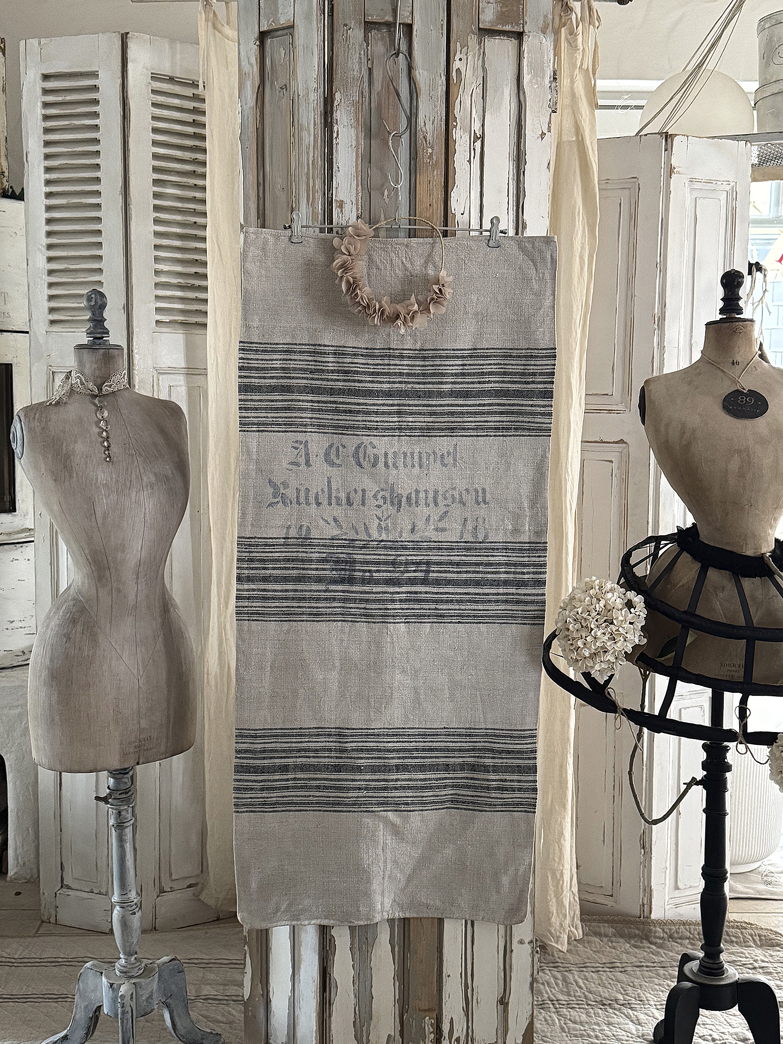 Alter Leinensack mit Originaldruck 1918***