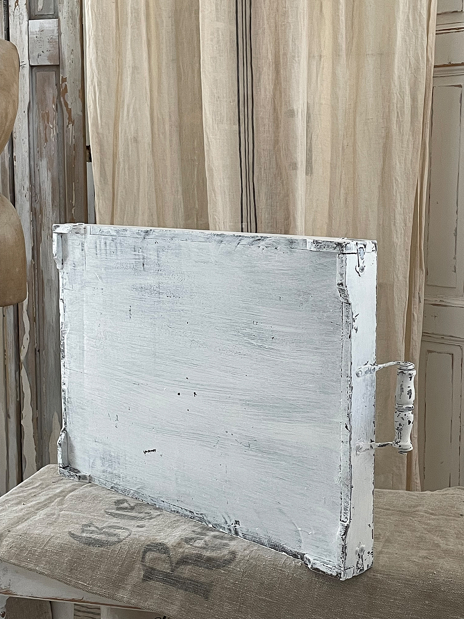 Große altes Holztablett Shabby-Chic*** Große altes Holztablett Shabby-Chic***