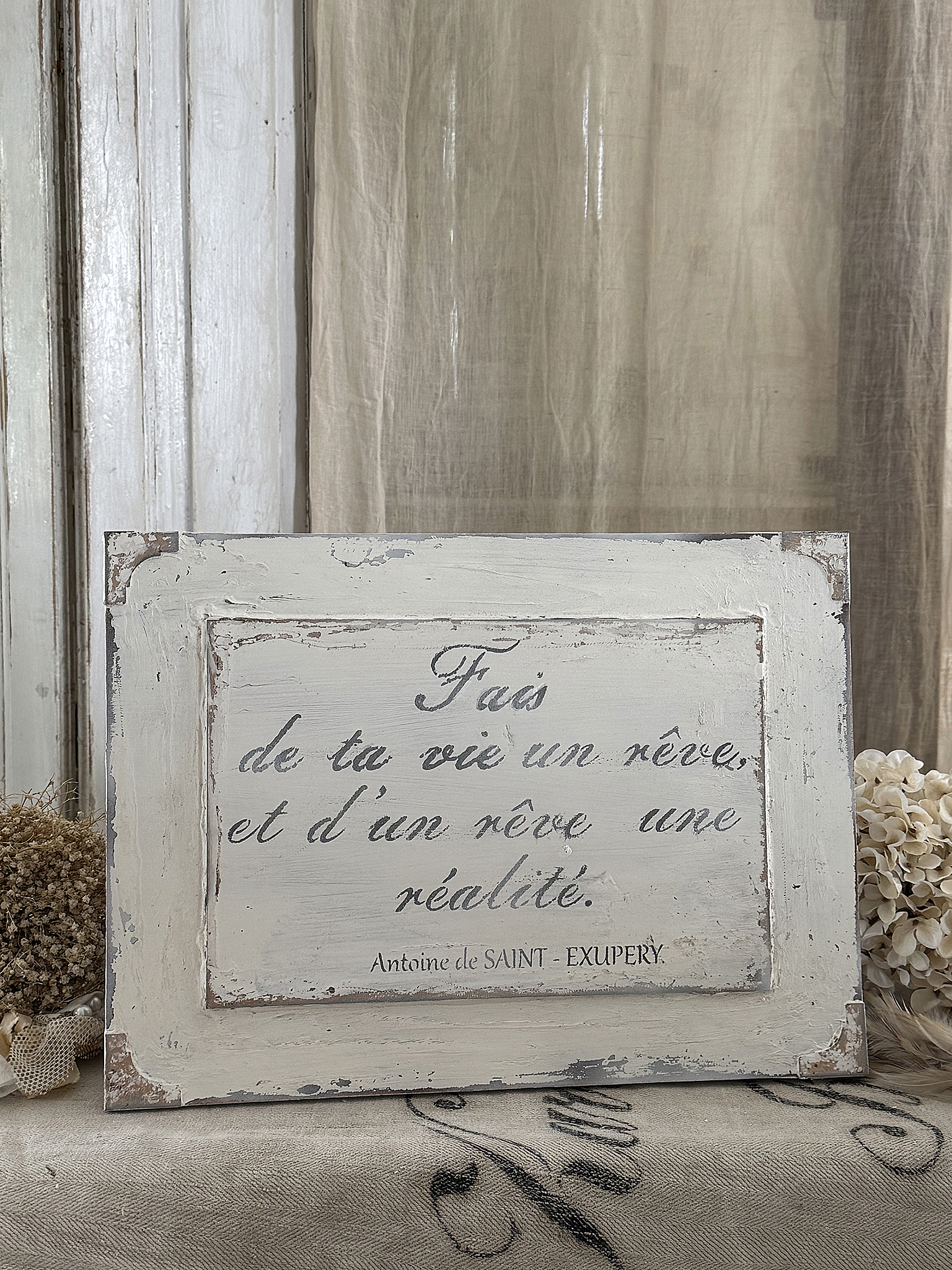 Altes Bild „Traum“ im Vintage-Stil***