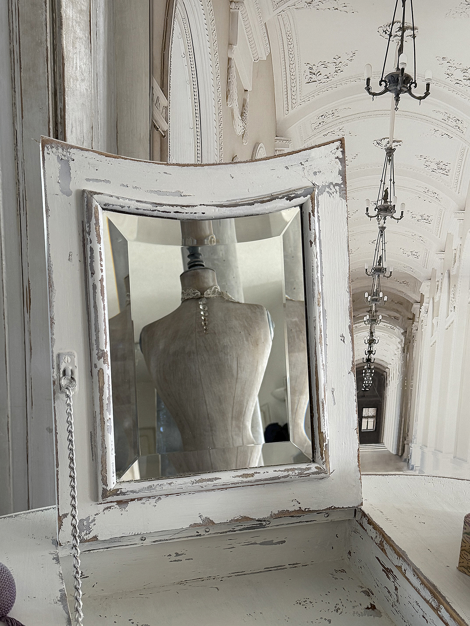 Reserviert für Sylvia! Seltener alter Schminktisch im Shabby Chic***