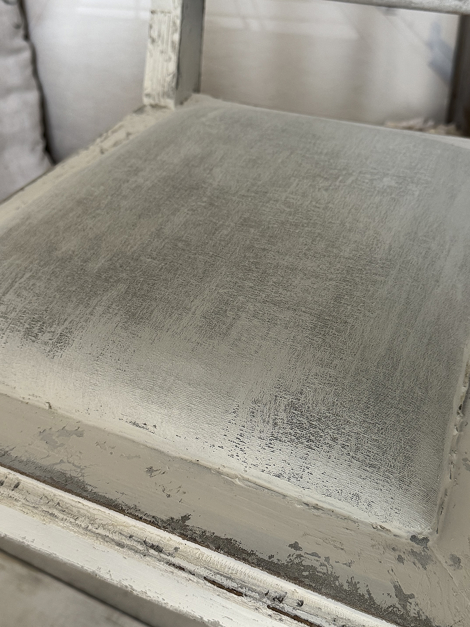 Antiker Gründerzeitstuhl mit Sitzpolster 2***