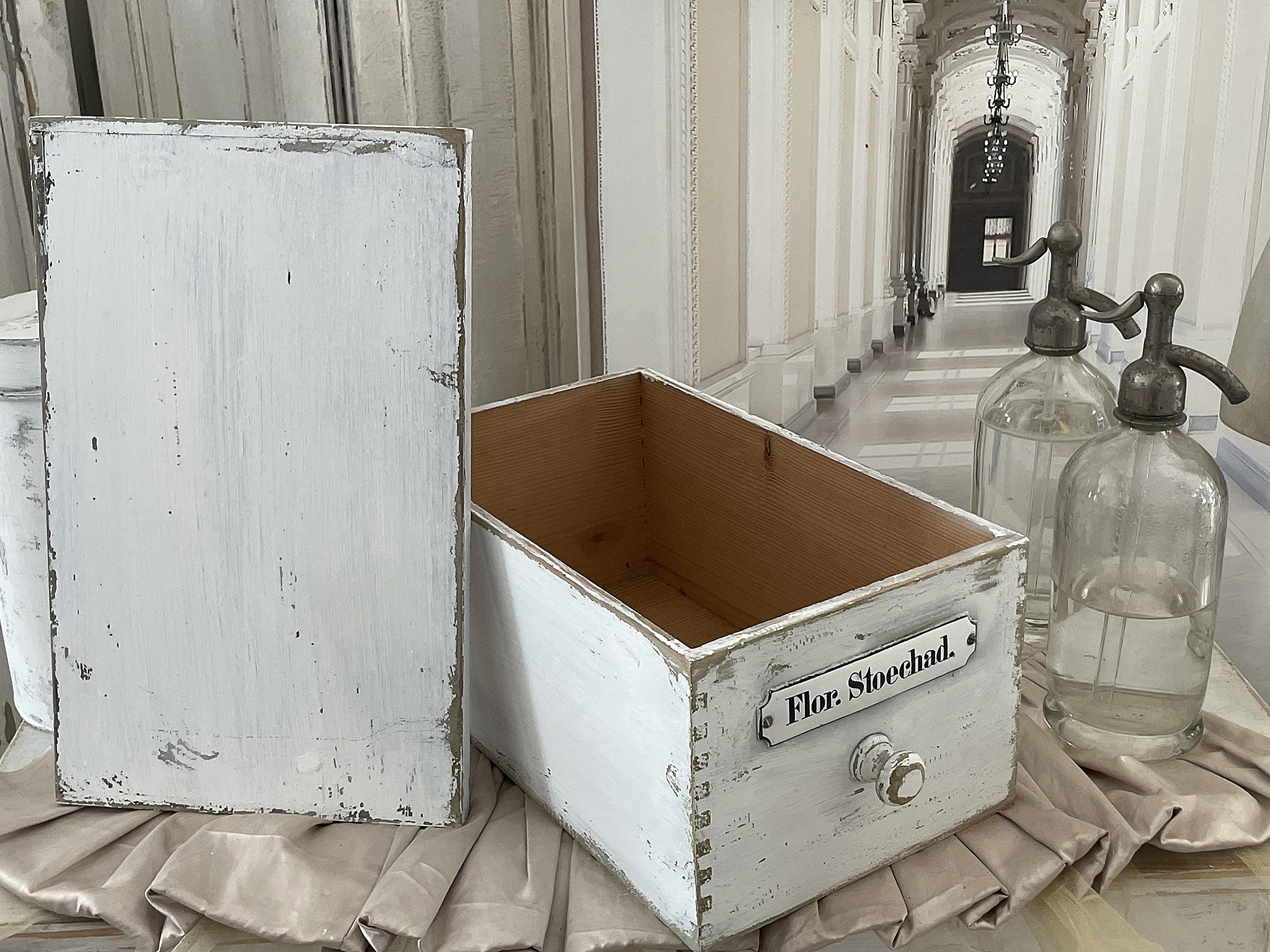 Alte Holz Apothekerkiste mit Deckel*** Alte Holz Apothekerkiste mit Deckel***
