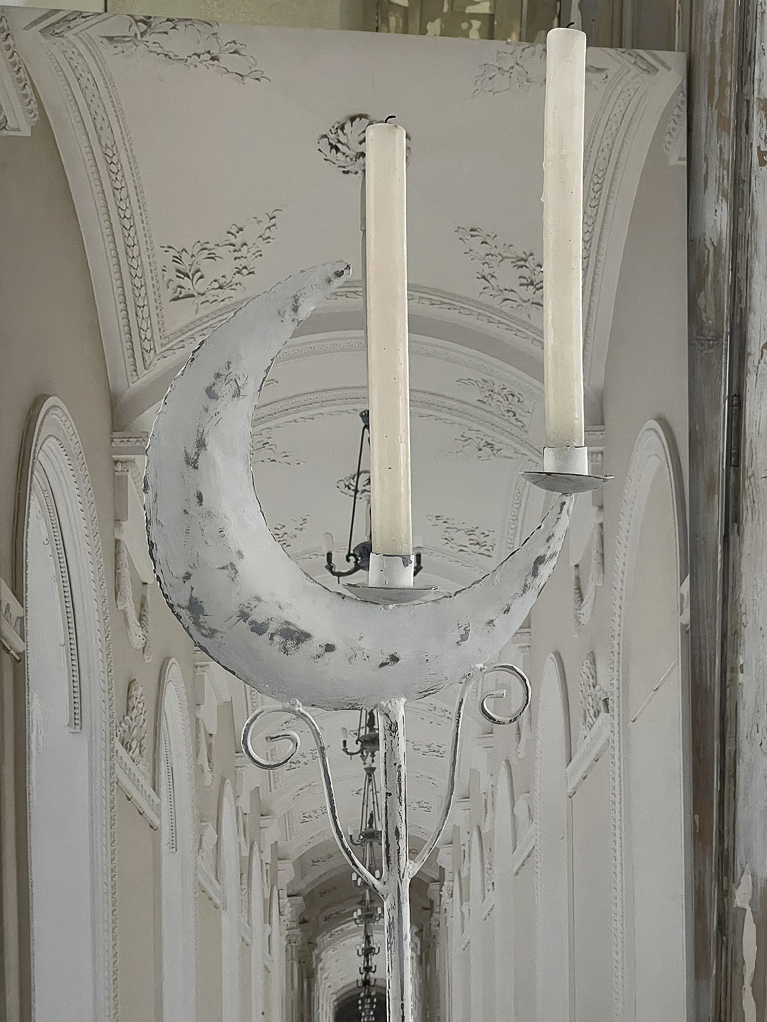 Hoher Kerzenständer Mondsichel***