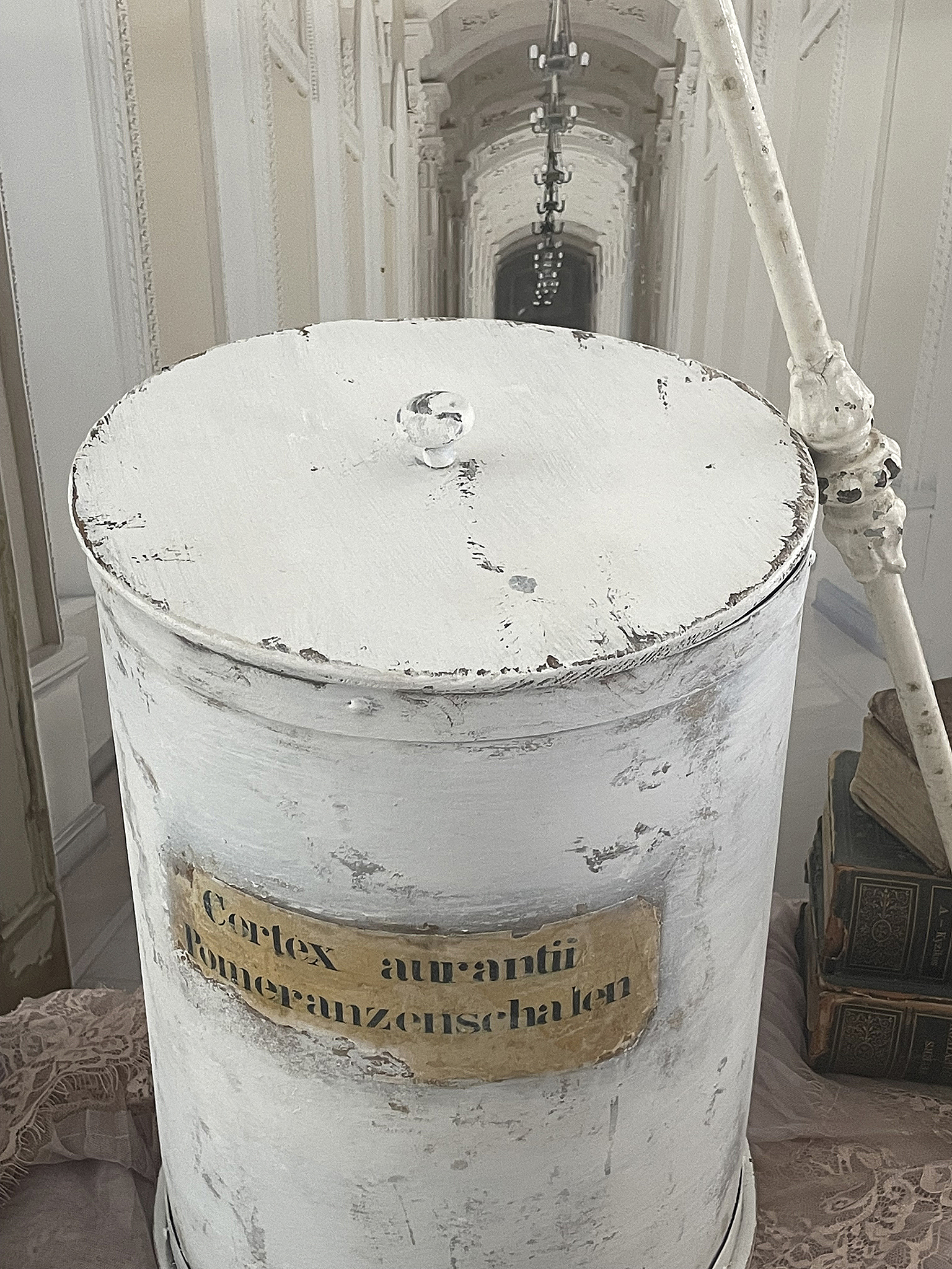 Große antike Apothekertonne*** Große antike Apothekertonne***