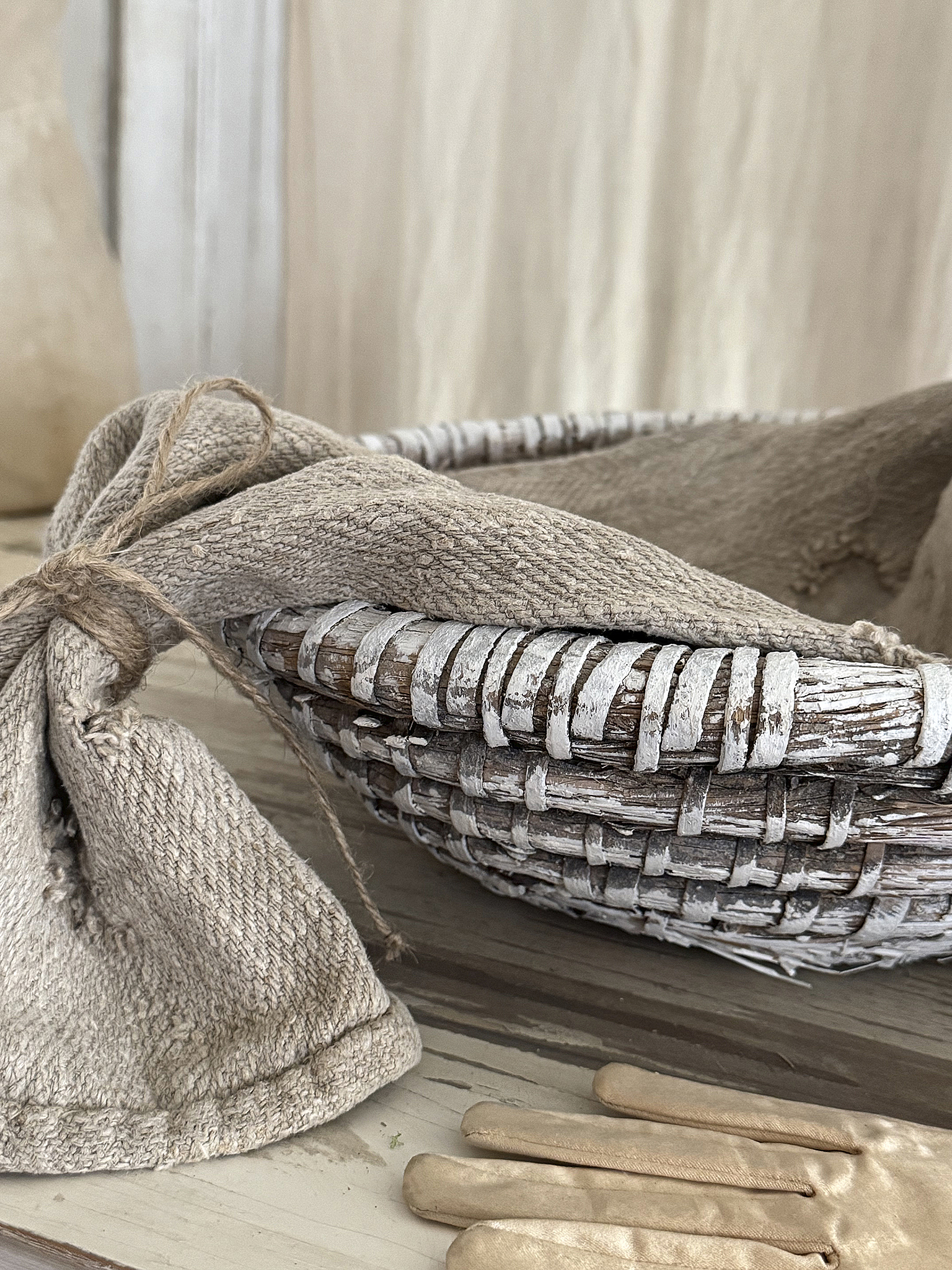 Ausgefallenes Korb-Duo – Vintage-Charme für euer Zuhause***