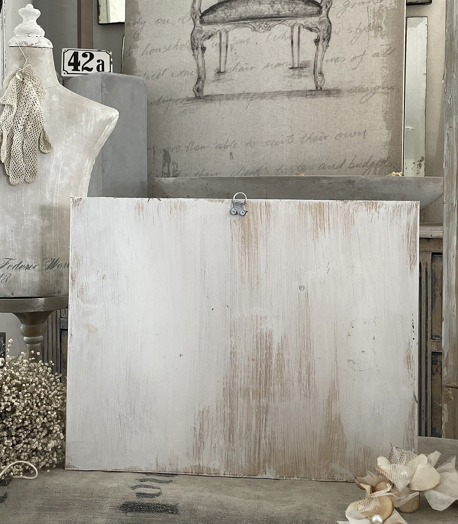 Altes Holz-Bild Parfumeur*** Altes Holz-Bild Parfumeur***
