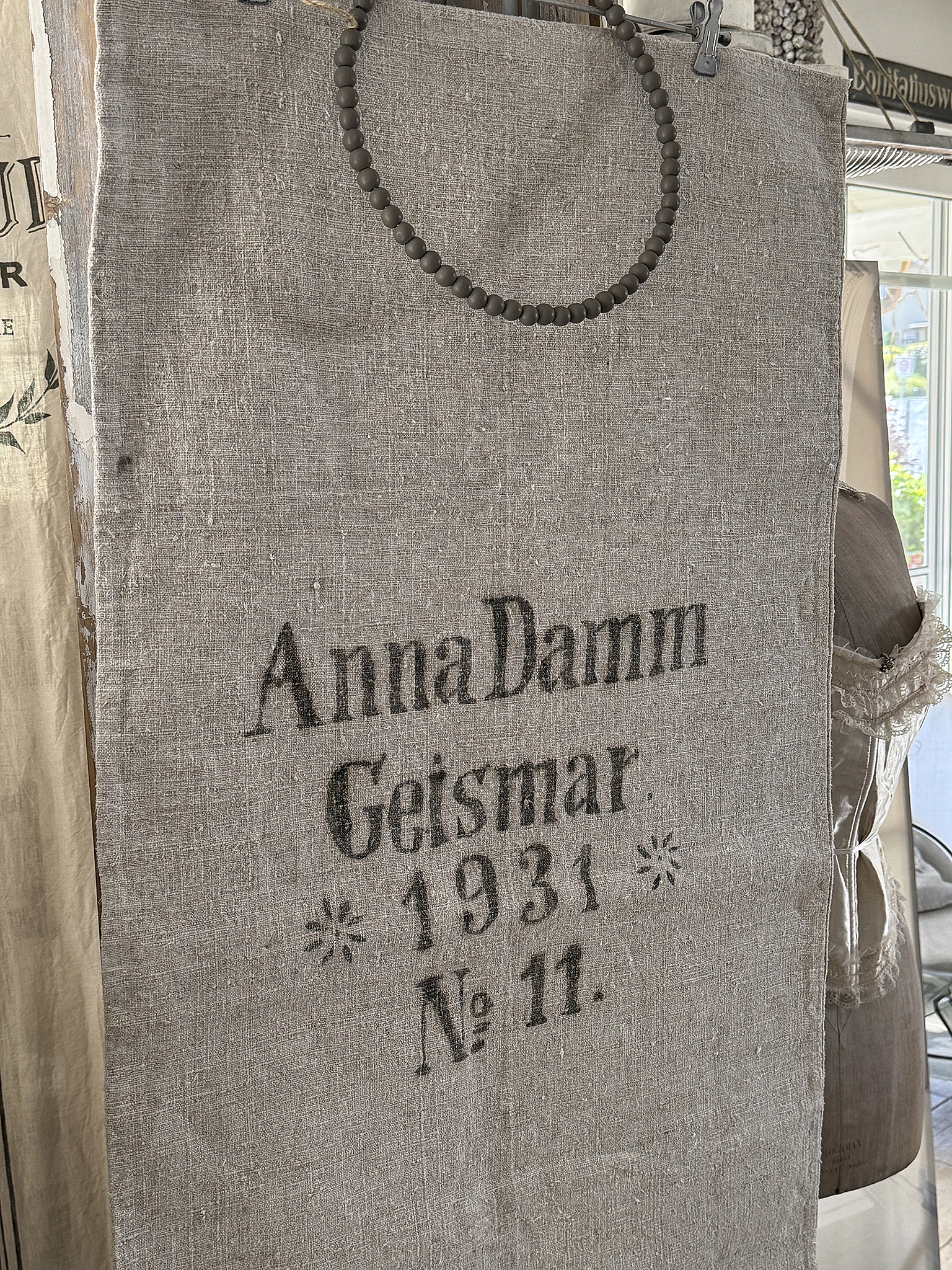 Alter Leinensack/ Mehlsack 1931*** Alter Leinensack/ Mehlsack 1931***