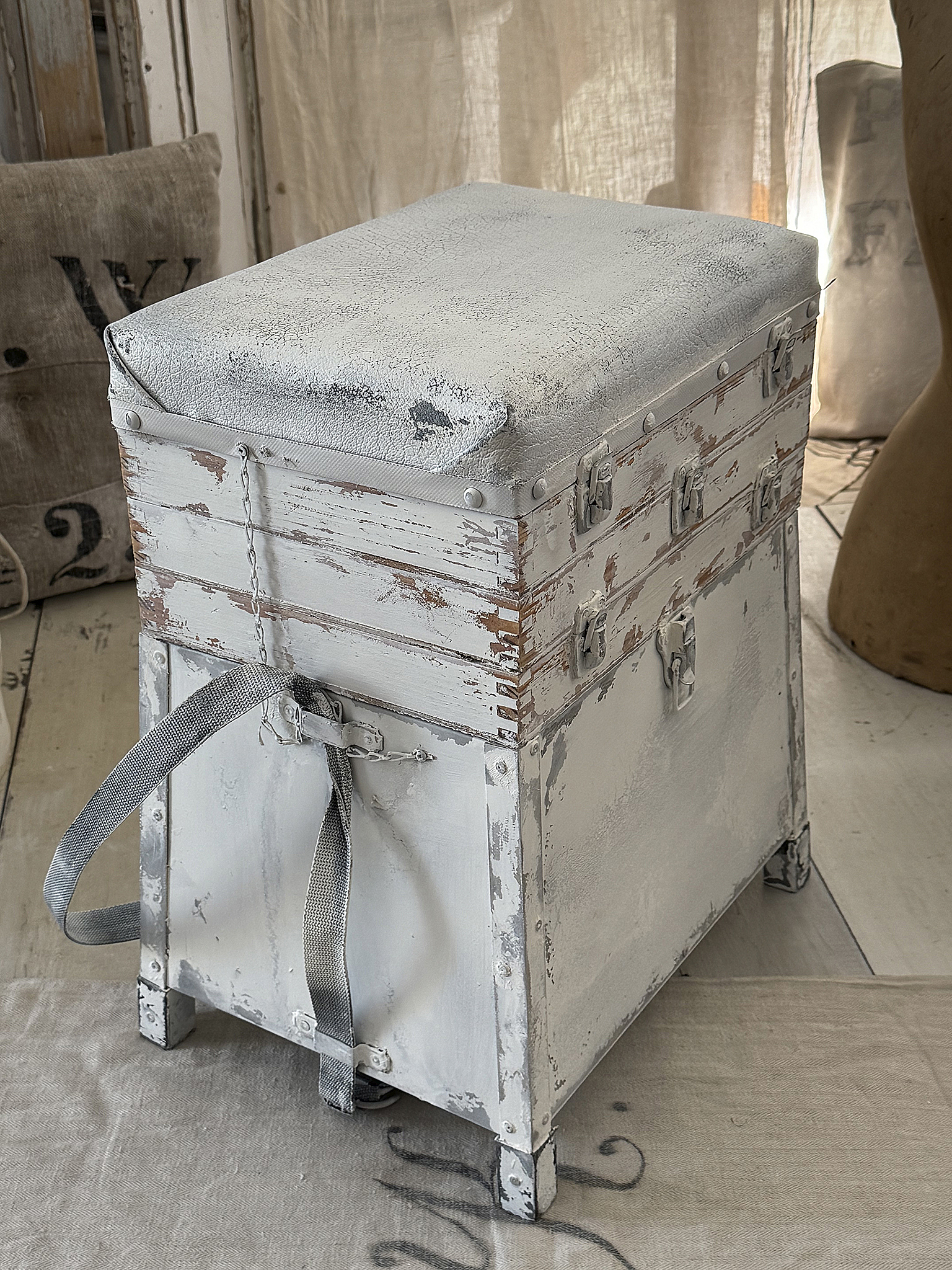 Sitzhocker Angelhocker/ Vintage***