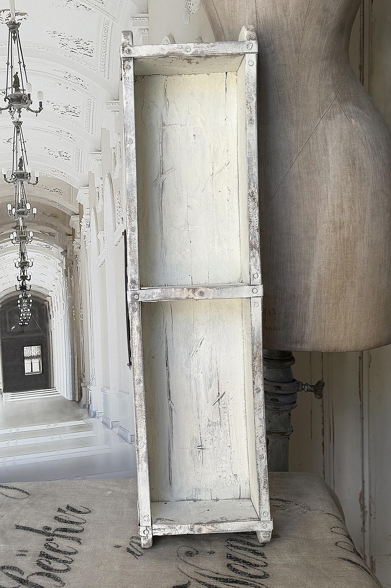 Antike langschmale Apothekerschublade mit Geschichte***