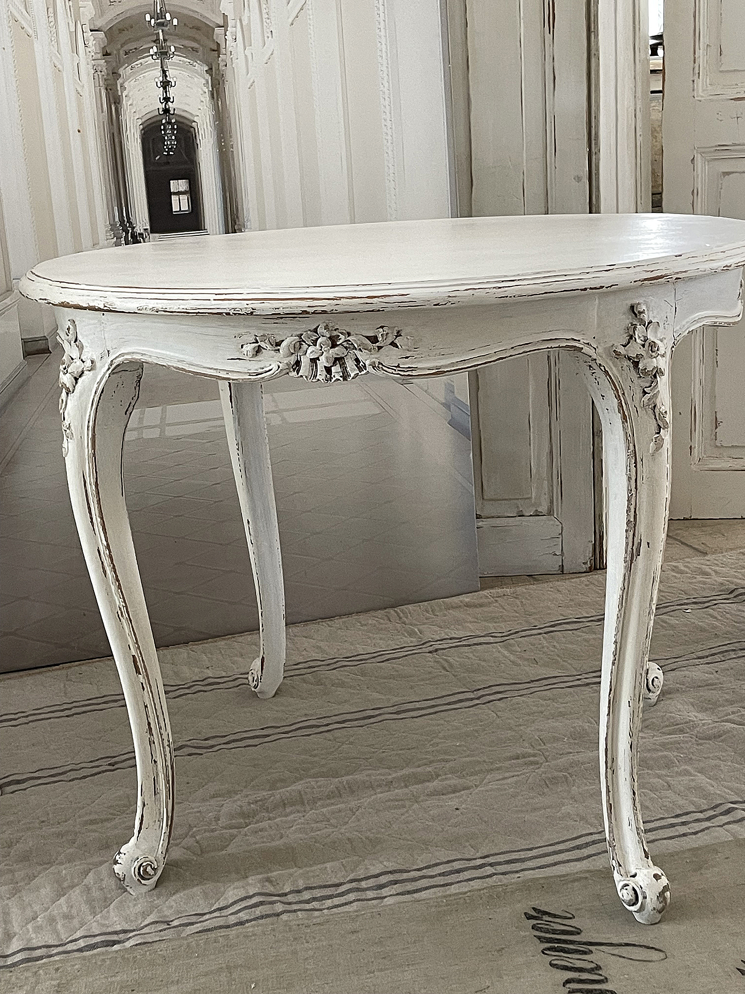 Runder Chippendale Shabby Tisch/Beistelltisch*** Runder Chippendale Shabby Tisch/Beistelltisch***