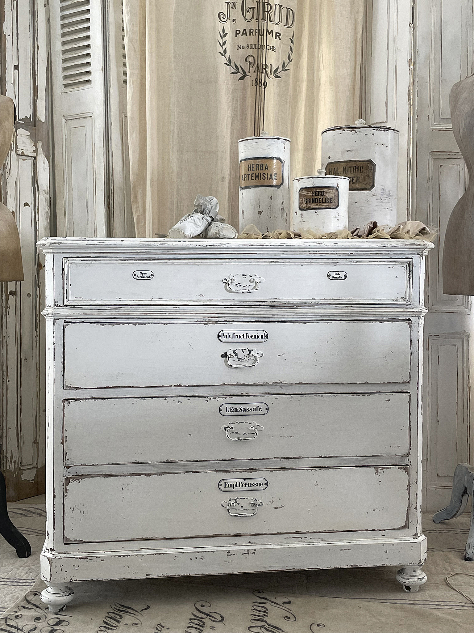 Große antike Apothekerkommode Shabby-pur*** Große antike Apothekerkommode Shabby-pur***