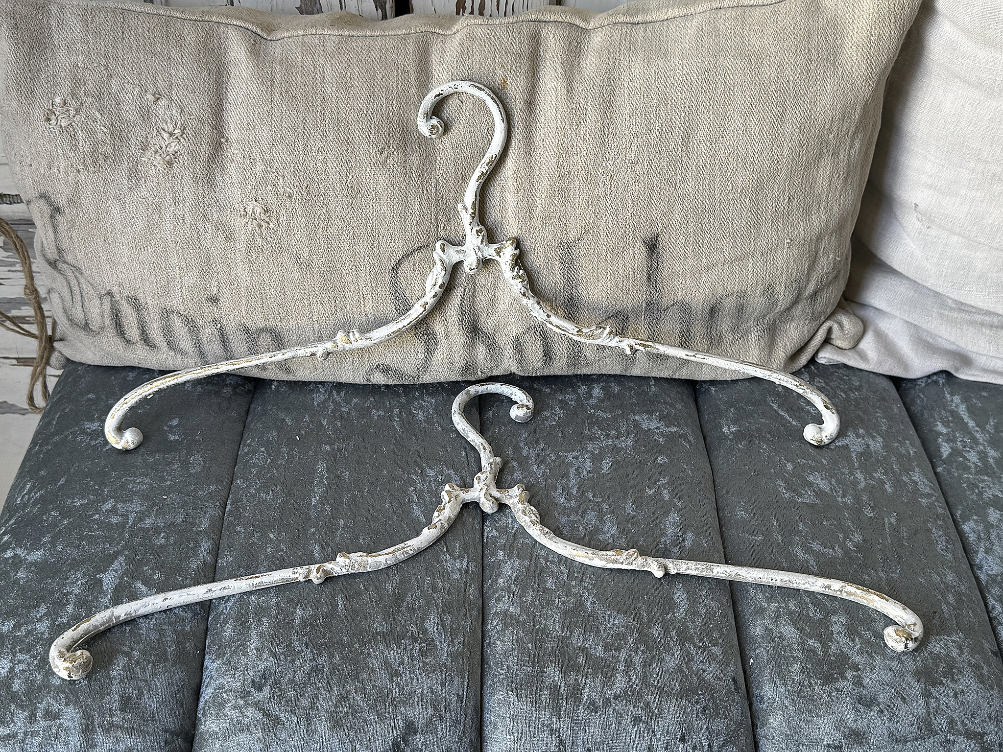 Zartes Shabby-Duo aus Messing***