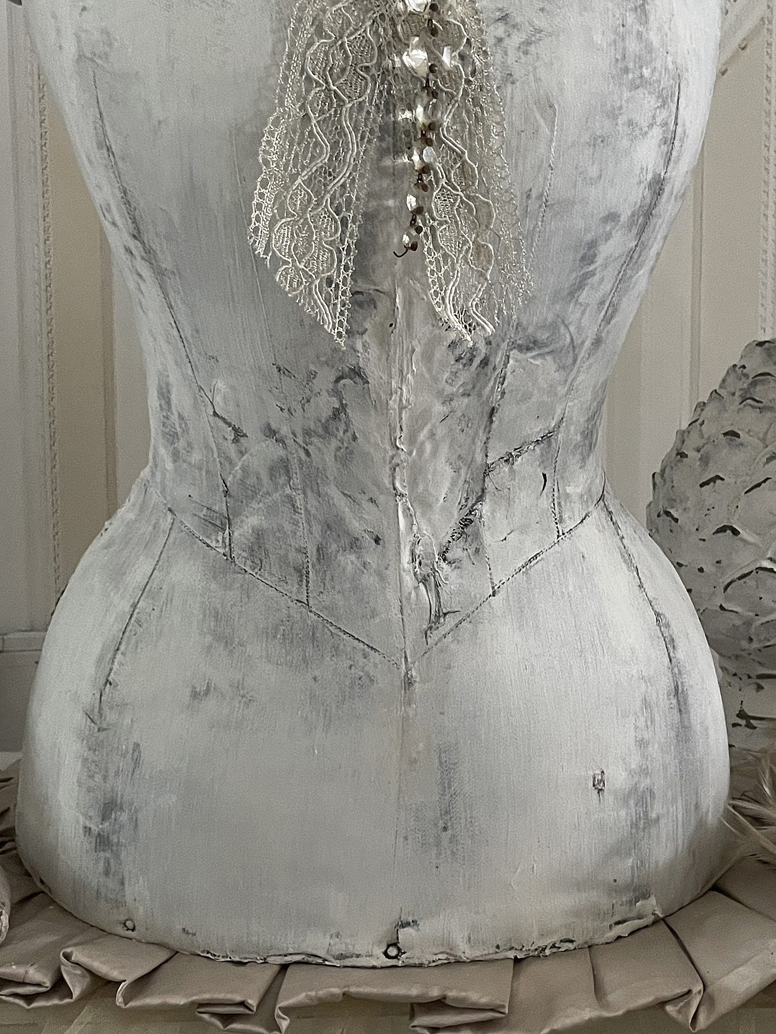 Antike Schneiderpuppe / Torso Wespentaille*** Antike Schneiderpuppe / Torso Wespentaille***