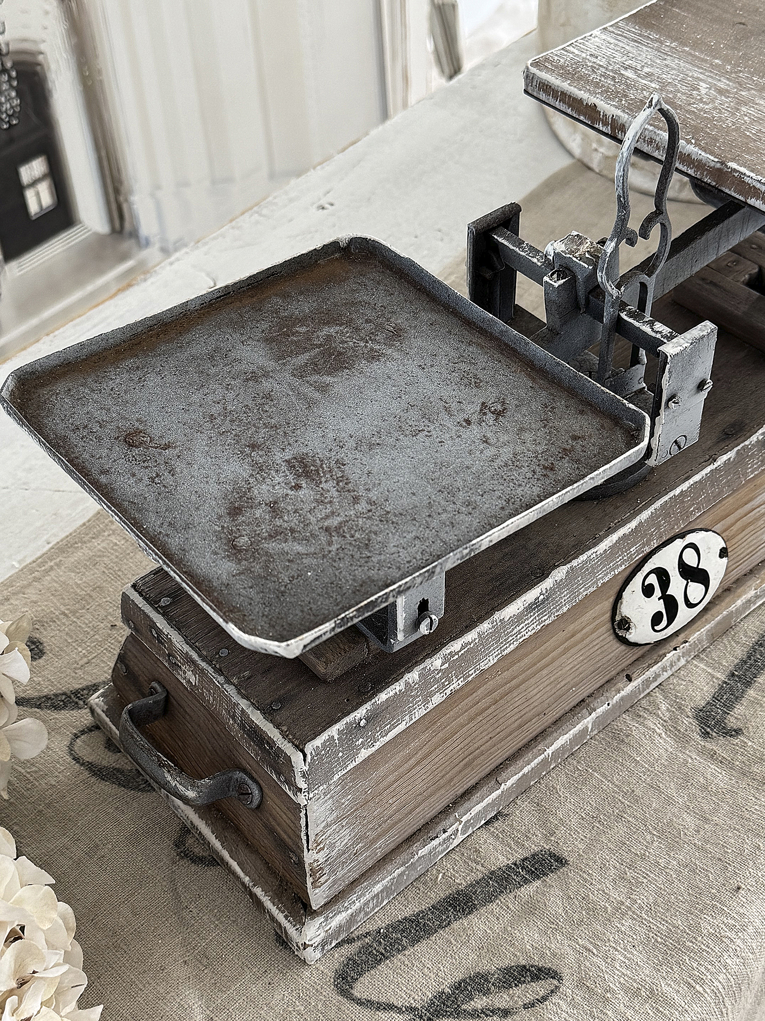 Alte Balkenwaage Nr. 38 – seltenes Vintage-Exemplar***