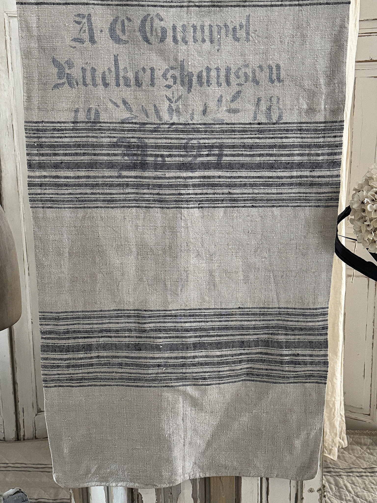 Alter Leinensack mit Originaldruck 1918***