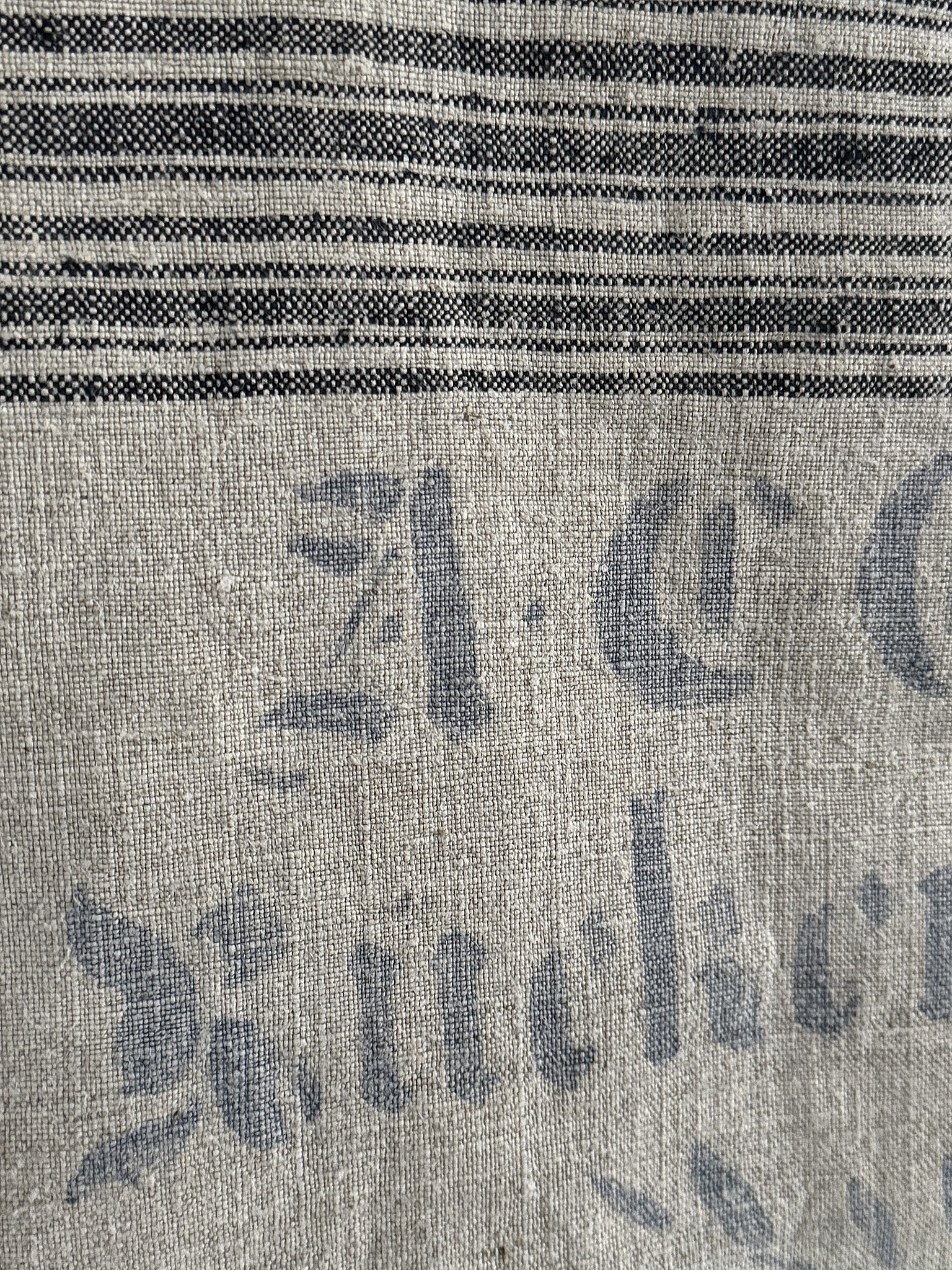 Alter Leinensack mit Originaldruck 1918***