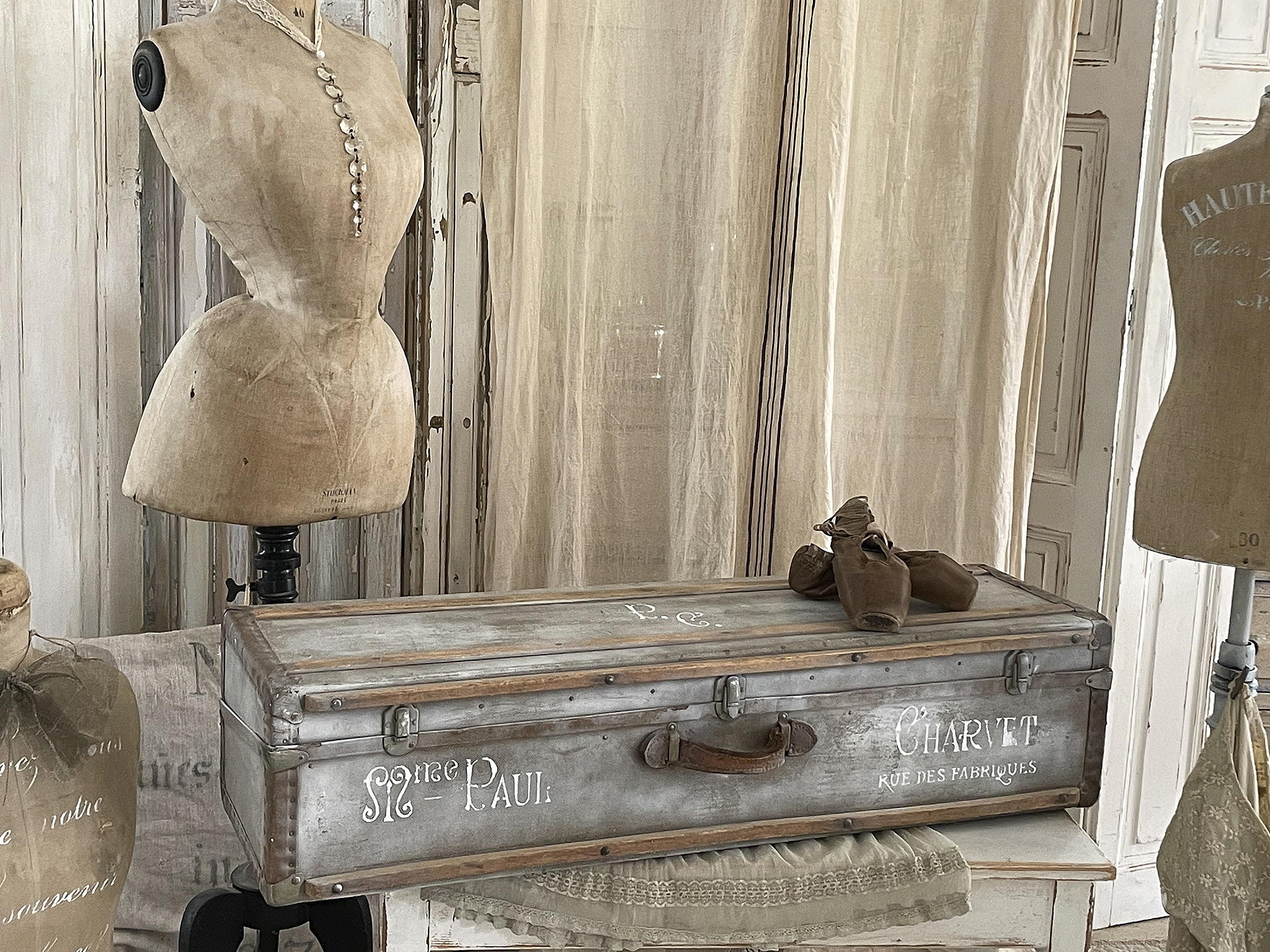Alte lange Vintage-Kiste Paul*** Alte lange Vintage-Kiste Paul***