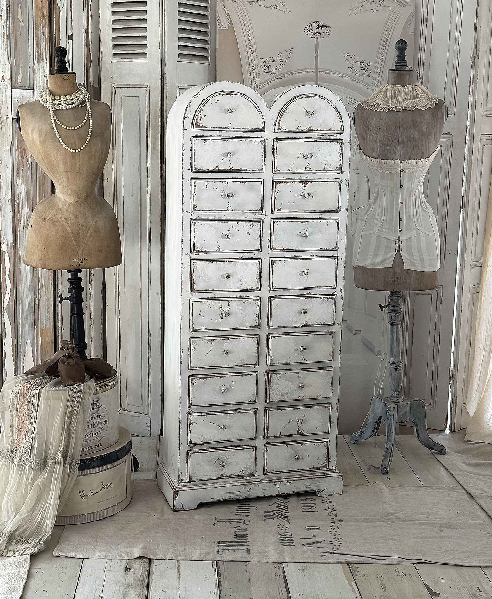 Vintage Schubladenschrank – Shabby Chic***