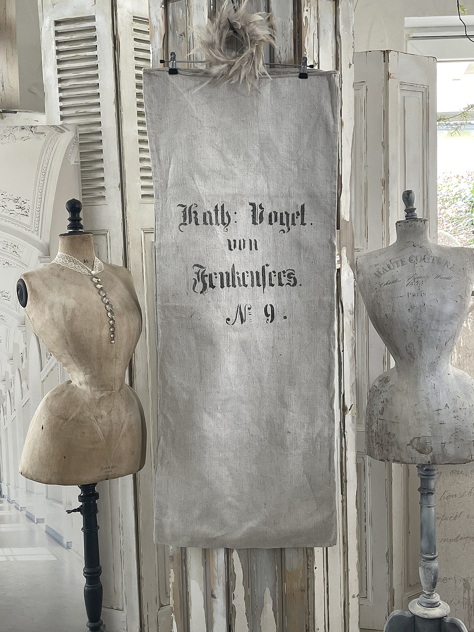 Alter Leinensack/ Mehlsack No.9***