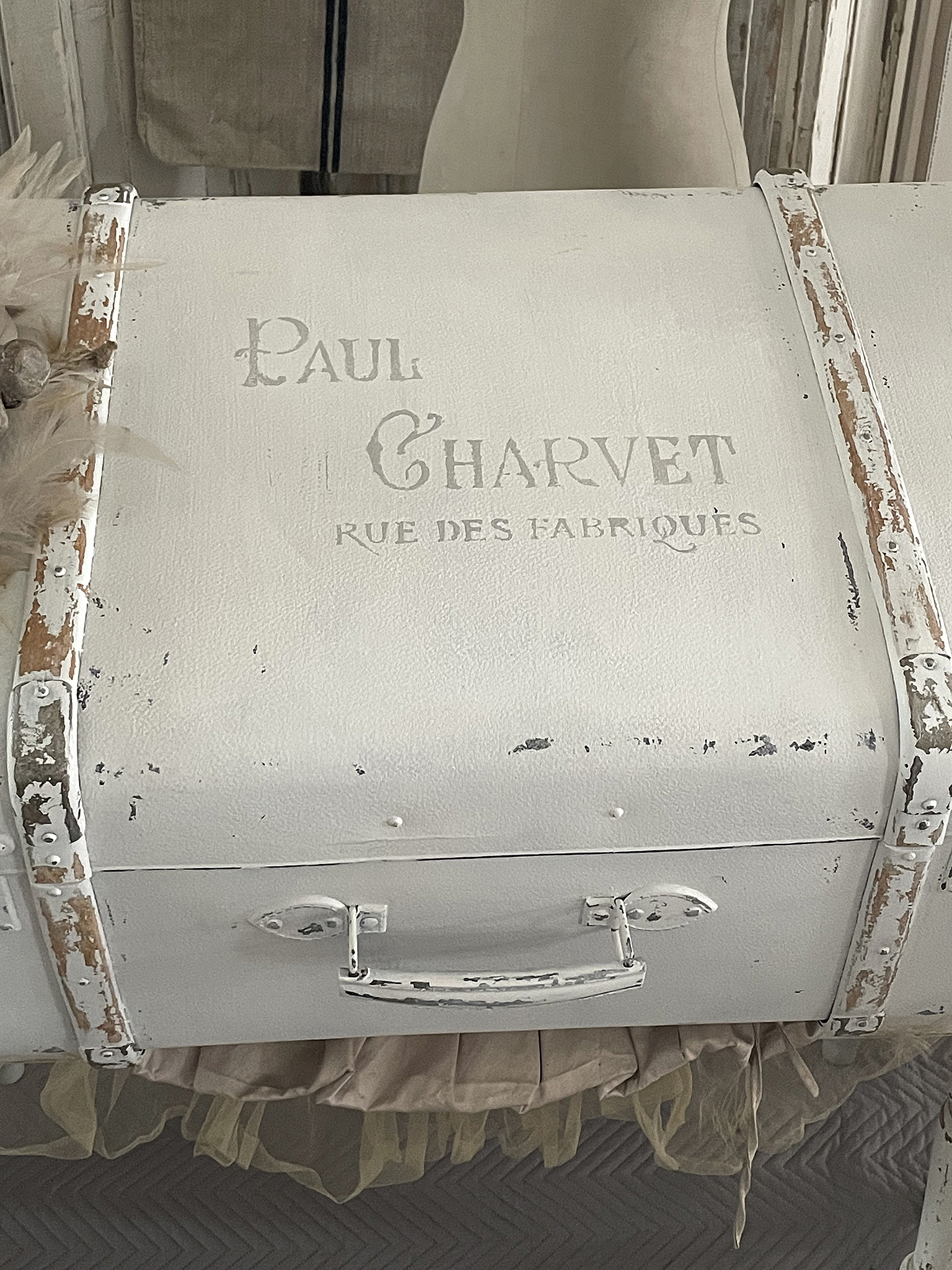 Nostalgischer Shabby-Überseekoffer mit Geschichte*** Nostalgischer Shabby-Überseekoffer mit Geschichte***