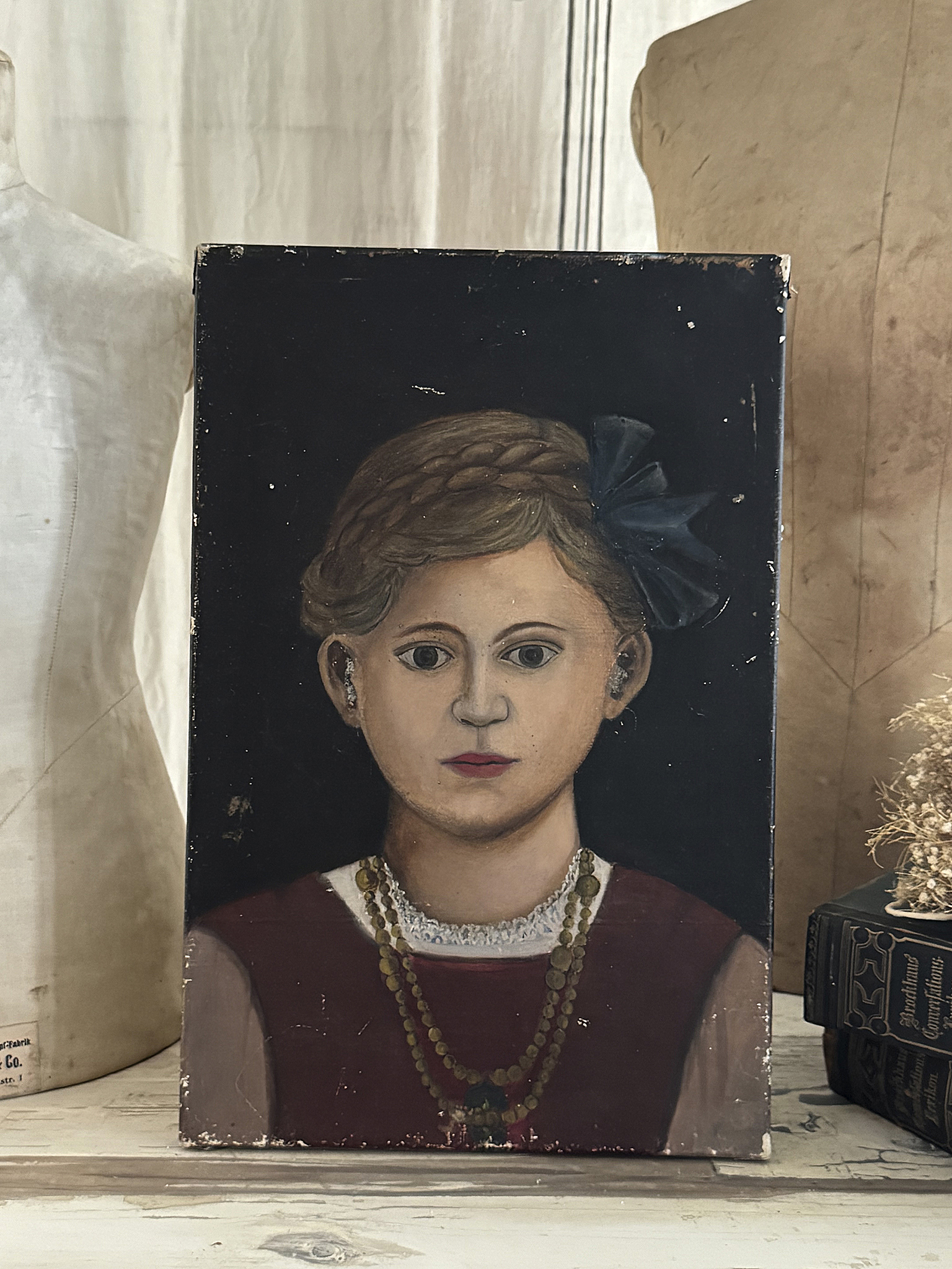 Ausdrucksstarkes altes Porträt – ein besonderer Hingucker mit historischem Charme***