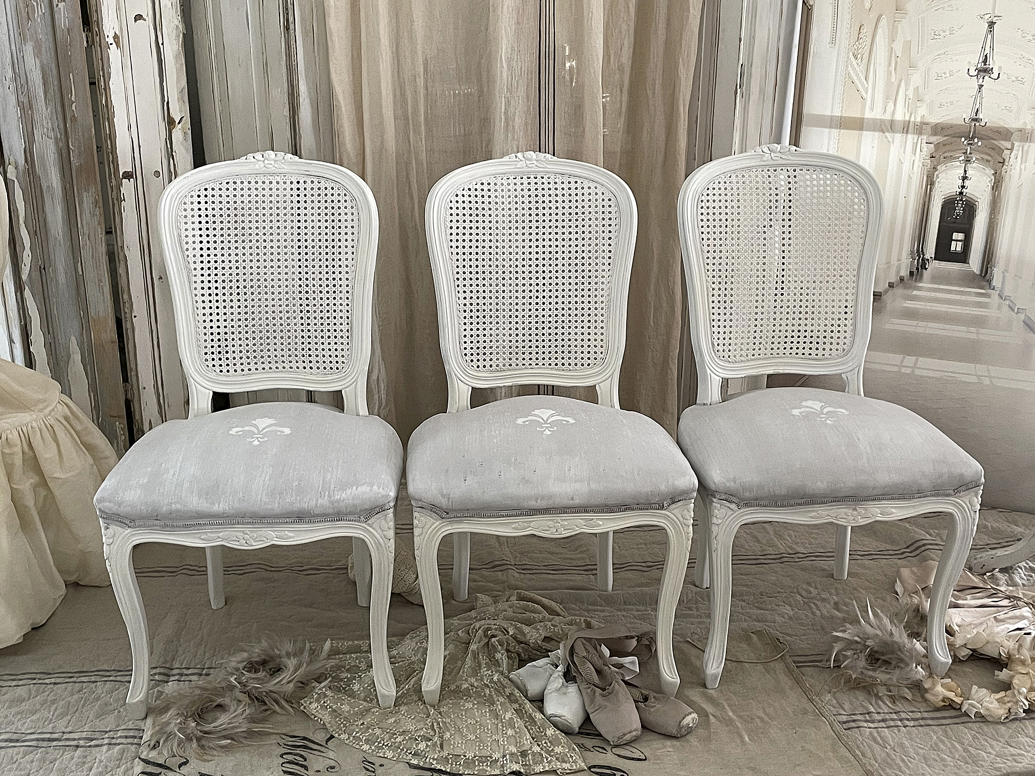 Chippendale-Stuhl Brocante*** Chippendale-Stuhl Brocante***