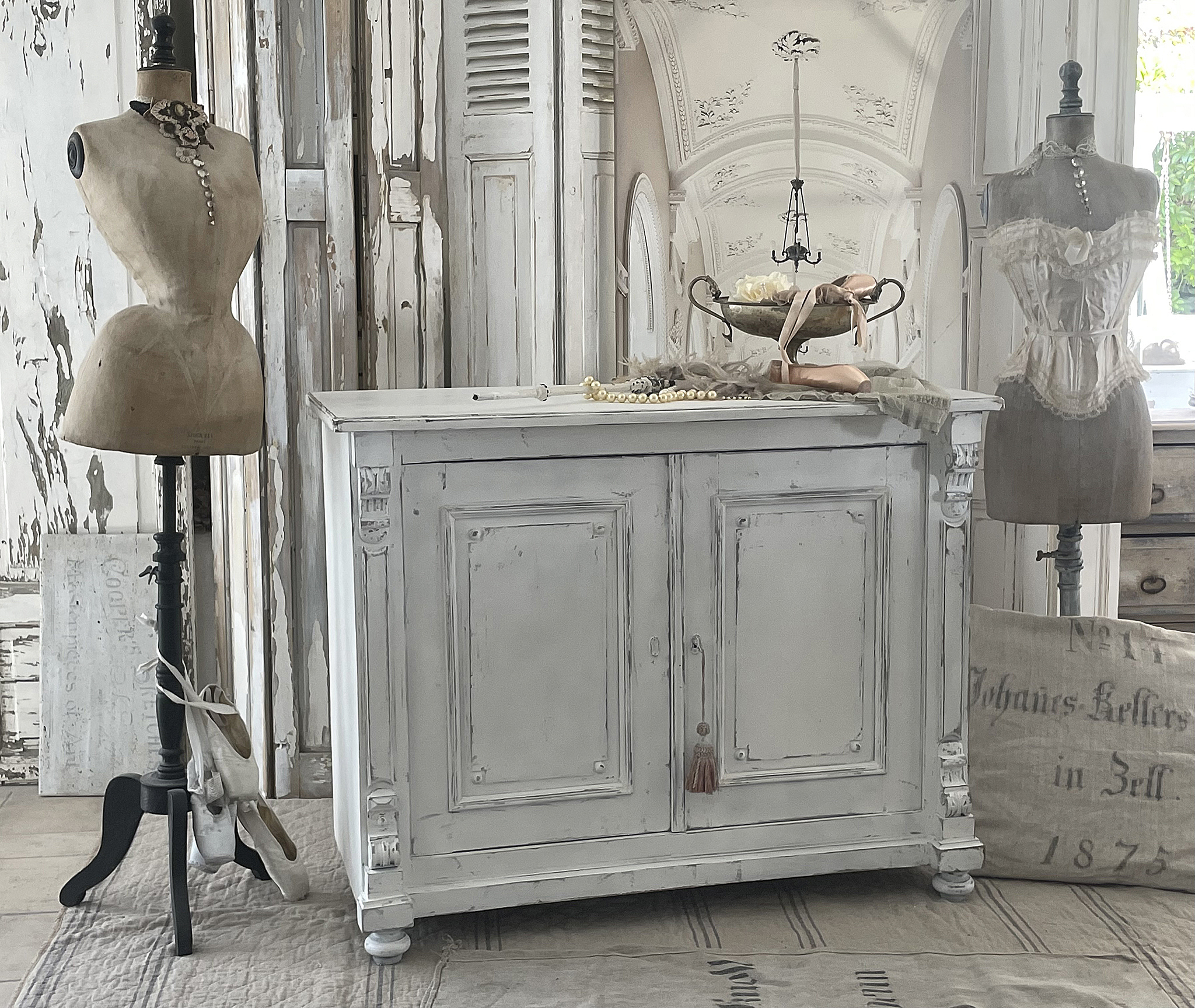 Buffetschrank Shabby-Vintage***