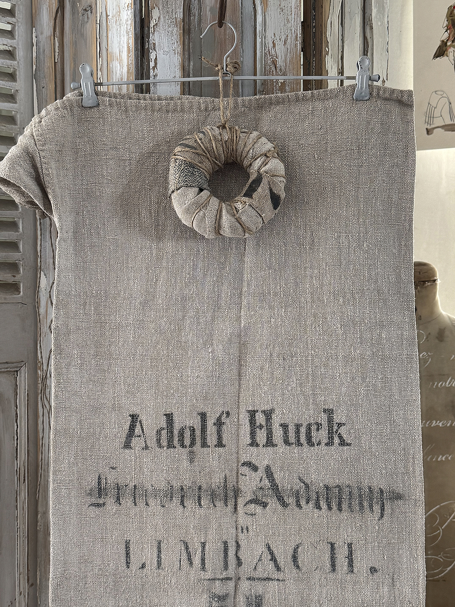 Alter Leinensack/ Mehlsack 54***