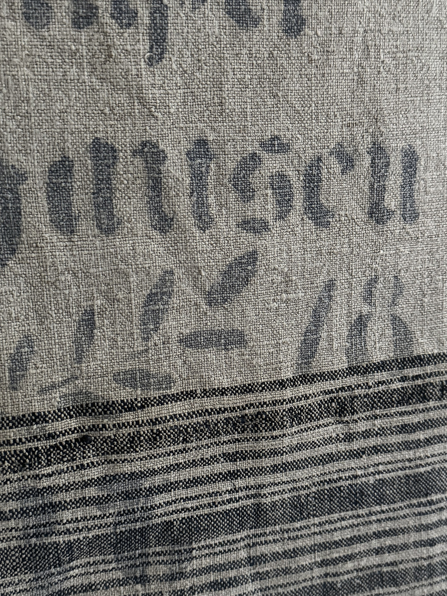 Alter Leinensack mit Originaldruck 1918***