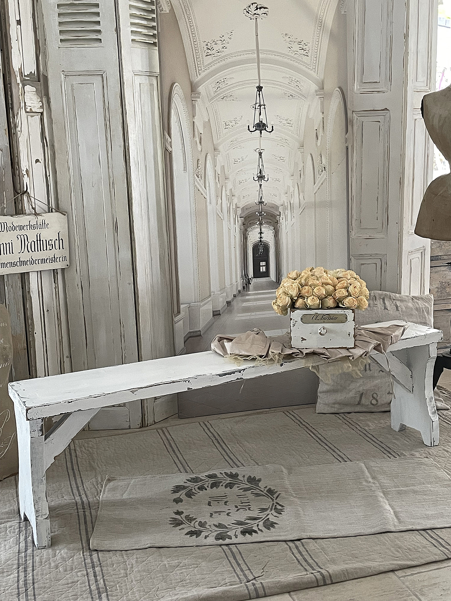 Alte lange Ofenbank*** Alte lange Ofenbank***