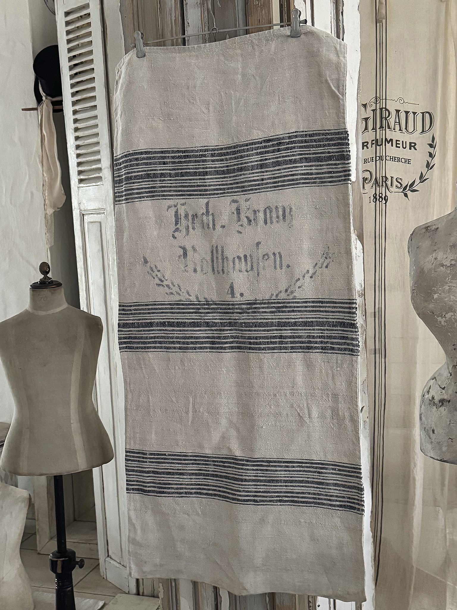 Alter Leinensack mit Originaldruck***