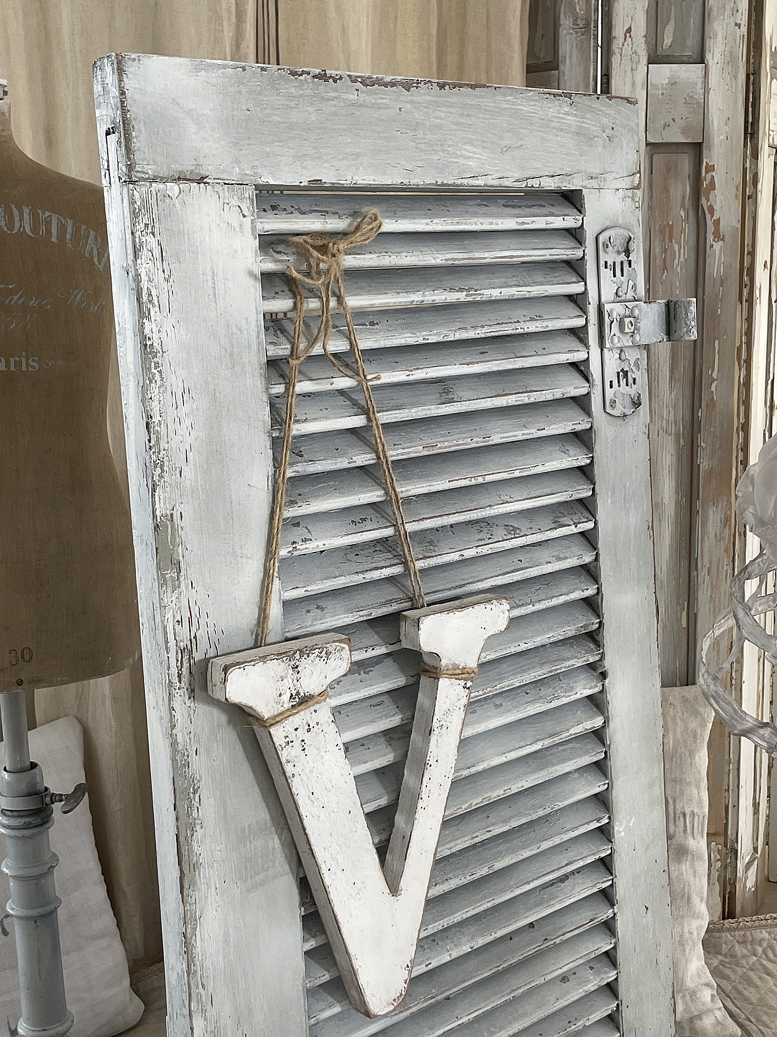 Original Shabby Lamellenladen -V-*** Original Shabby Lamellenladen -V-***