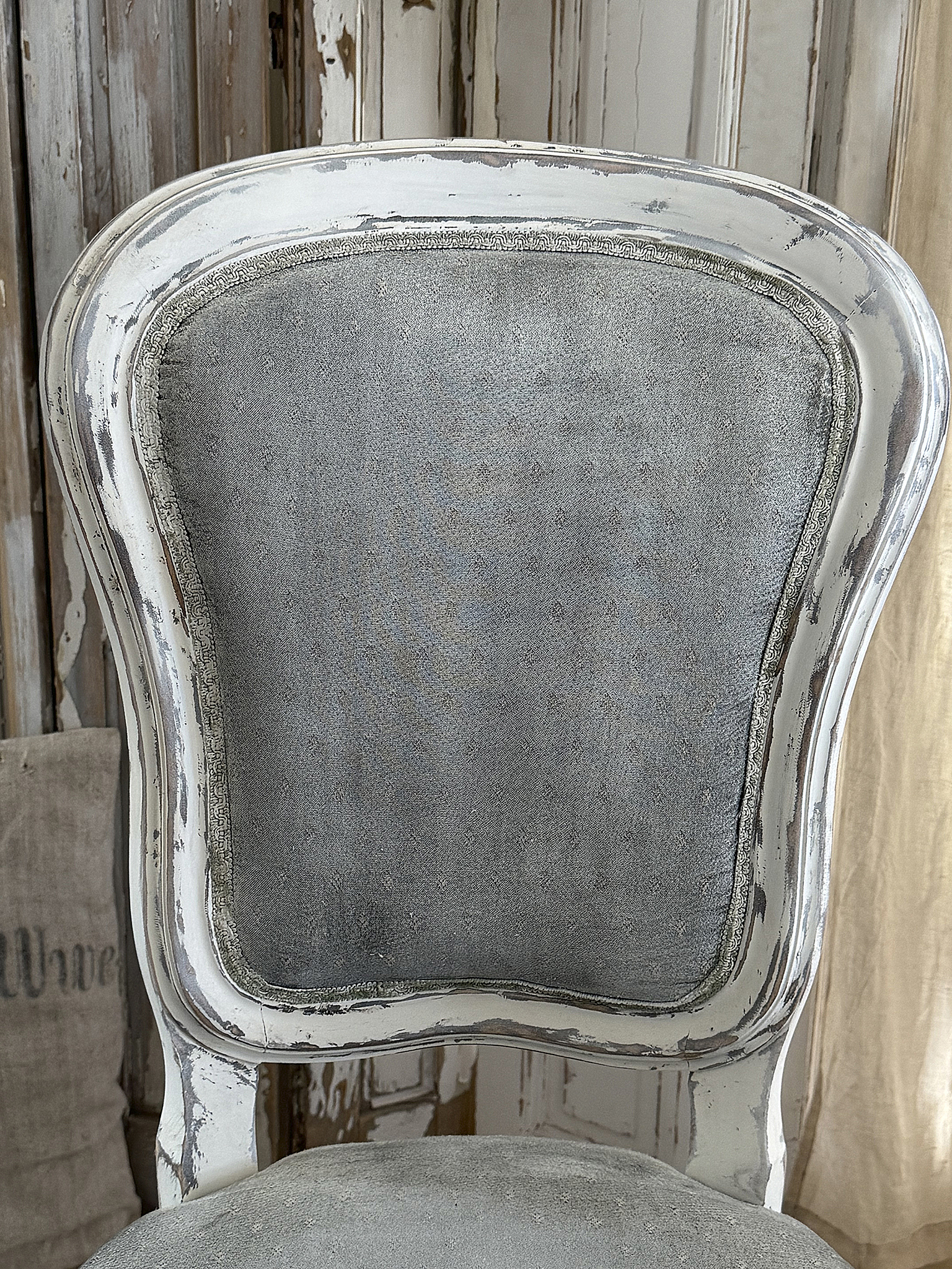  Wertiger Chippendale-Stuhl Brocante***