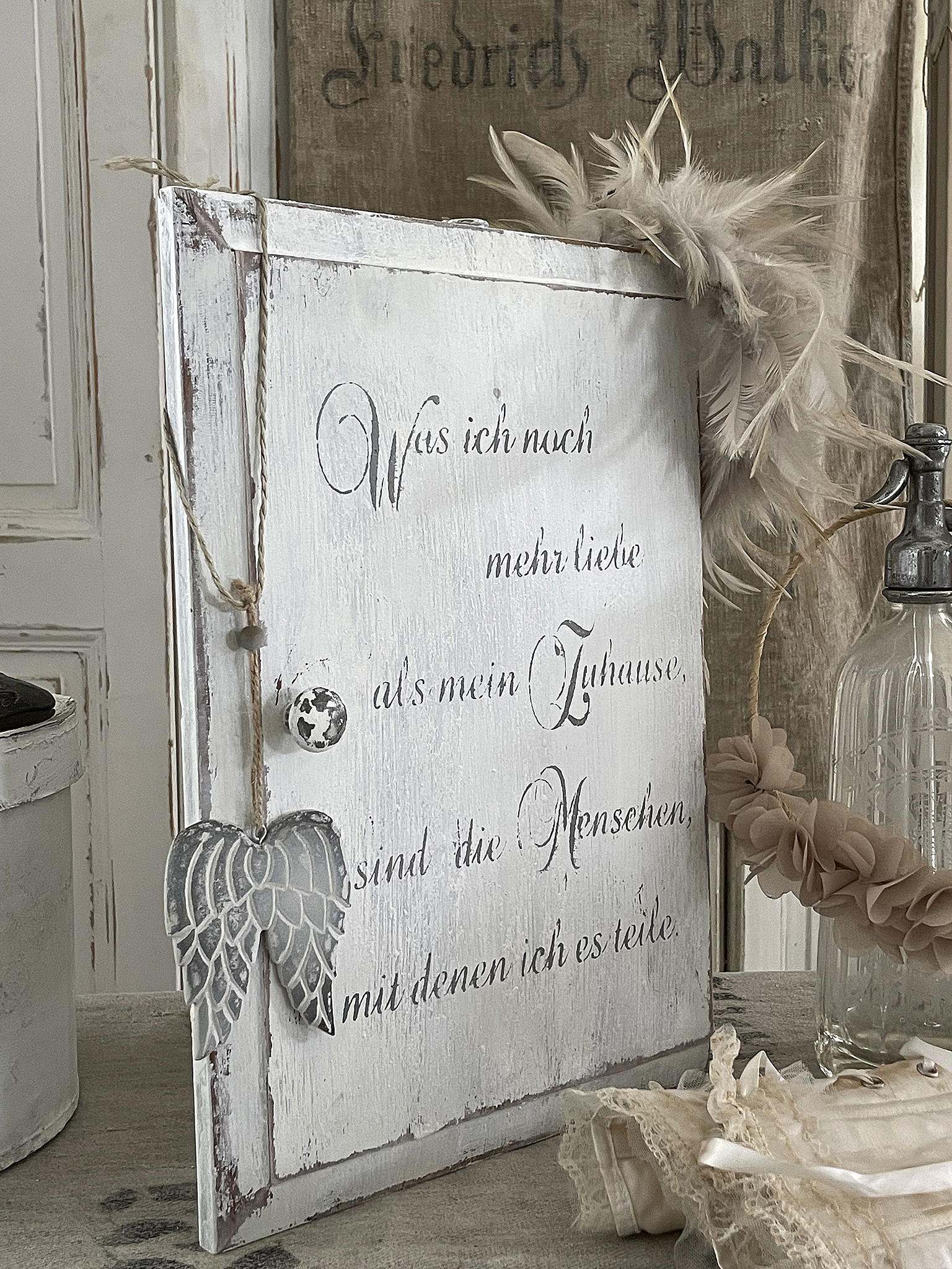 Charmante kleine Schranktür/Bild Zuhause*** Charmante kleine Schranktür/Bild Zuhause***