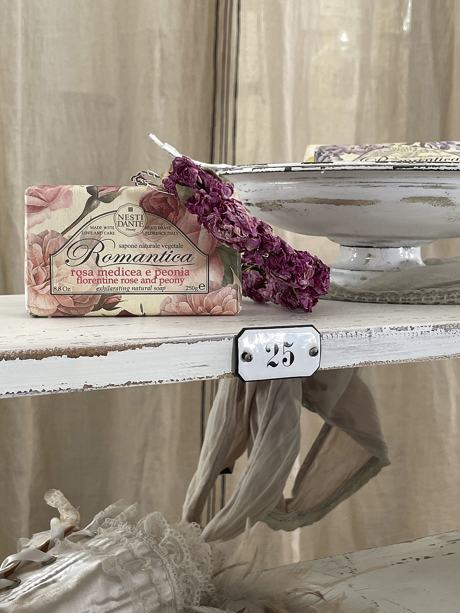 Reserviert! Altes Standregal Shabby-Chic No.25***
