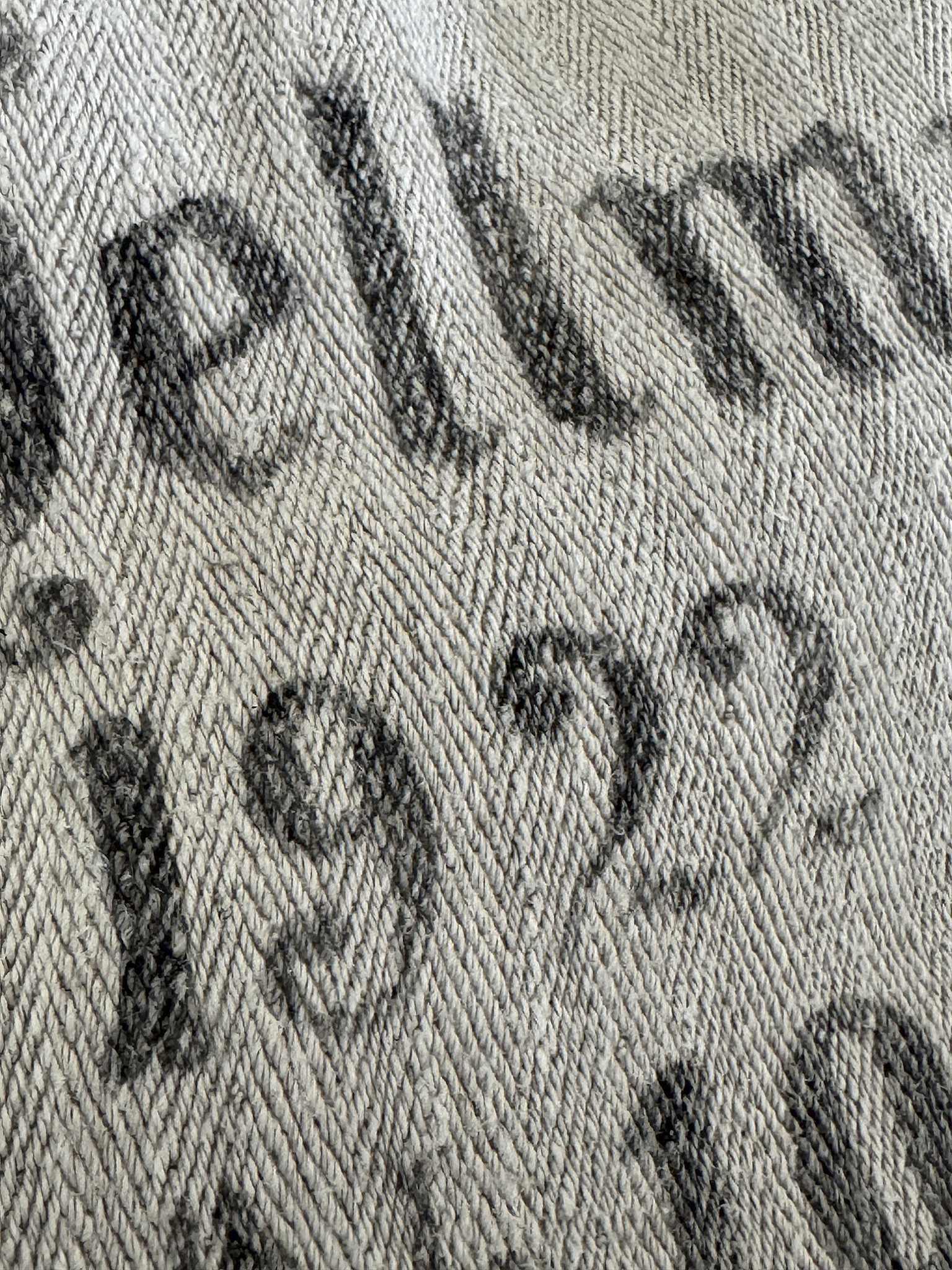 Charmantes Mehlsackkissen mit Geschichte von 1922***