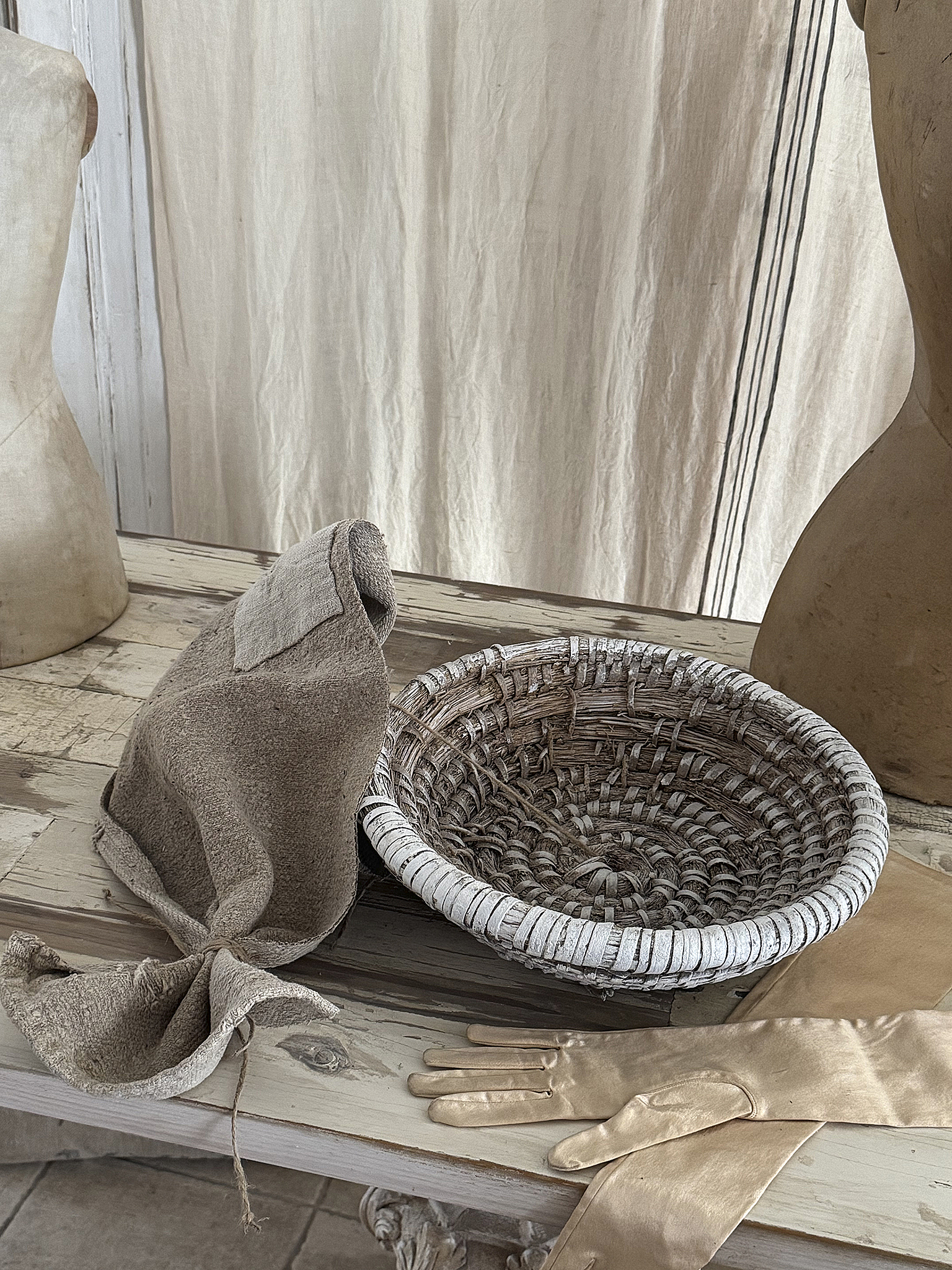 Ausgefallenes Korb-Duo – Vintage-Charme für euer Zuhause***