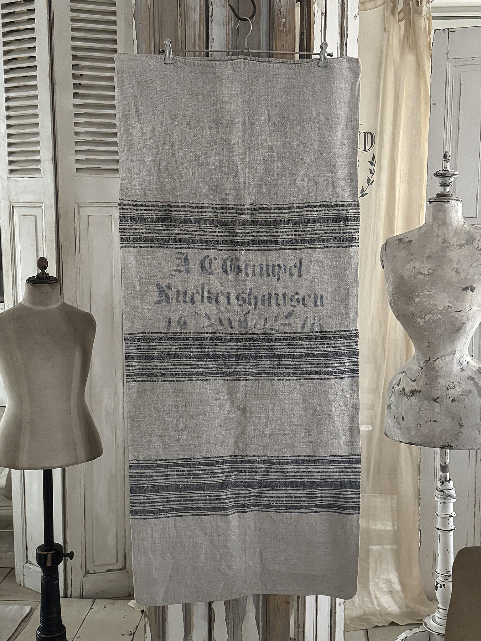 Alter Leinensack mit Originaldruck 1918***
