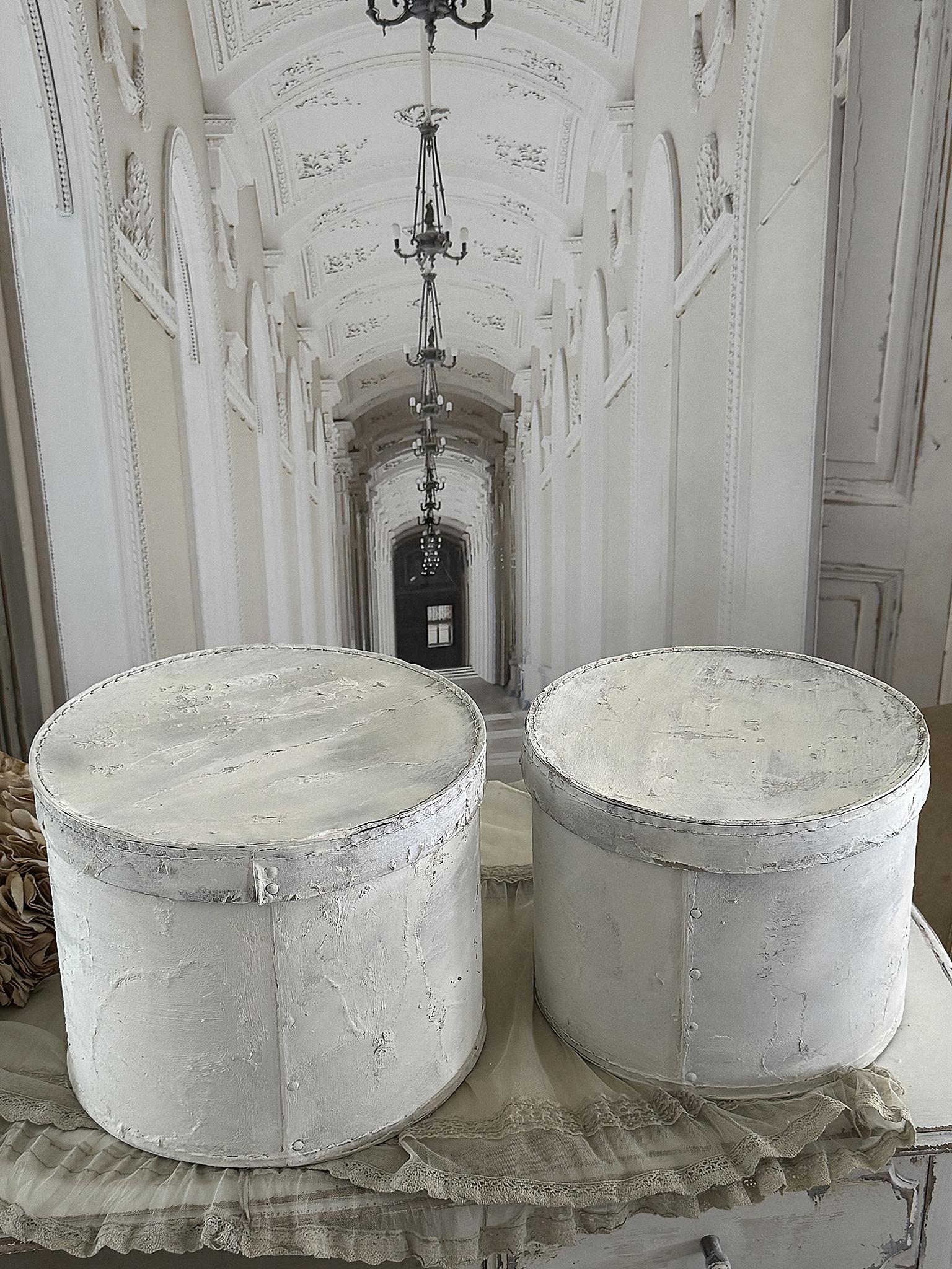 Charmantes Schachtel-Duo im Shabby-Chic***