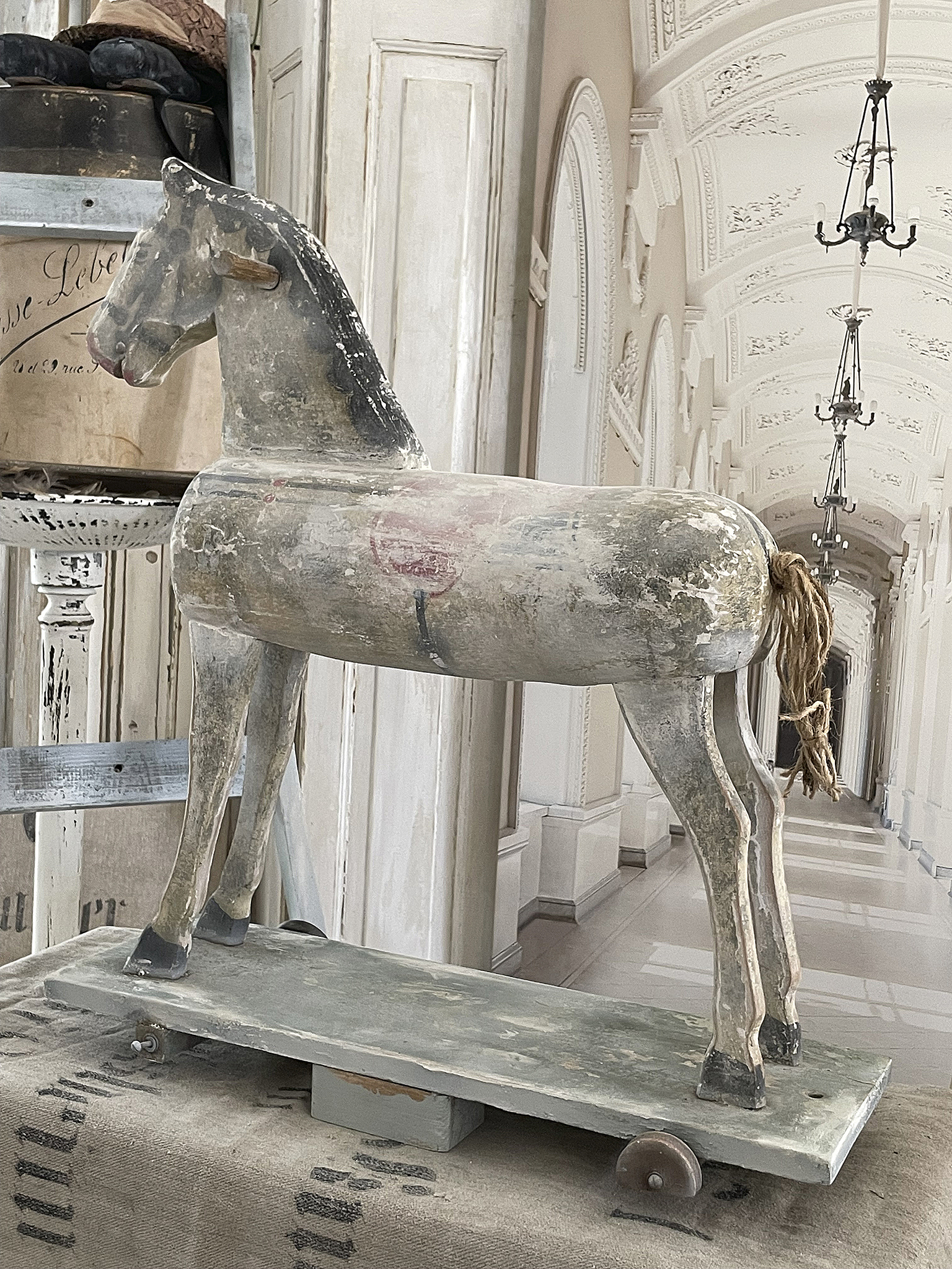 Altes Schaukelpferd Shabby-pur*** Altes Schaukelpferd Shabby-pur***