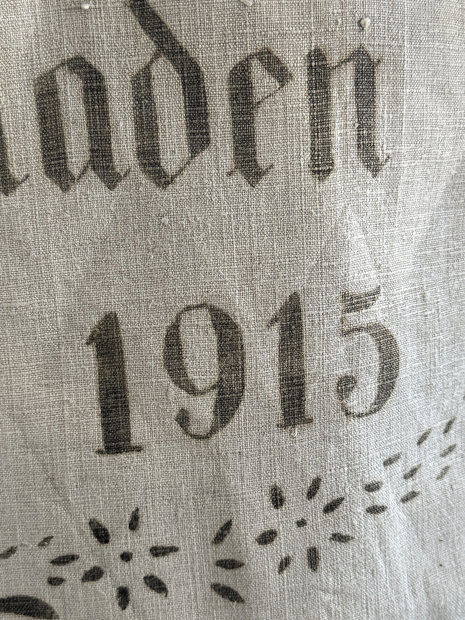  Antiker Mehlsack von 1915 – Nr. 23***